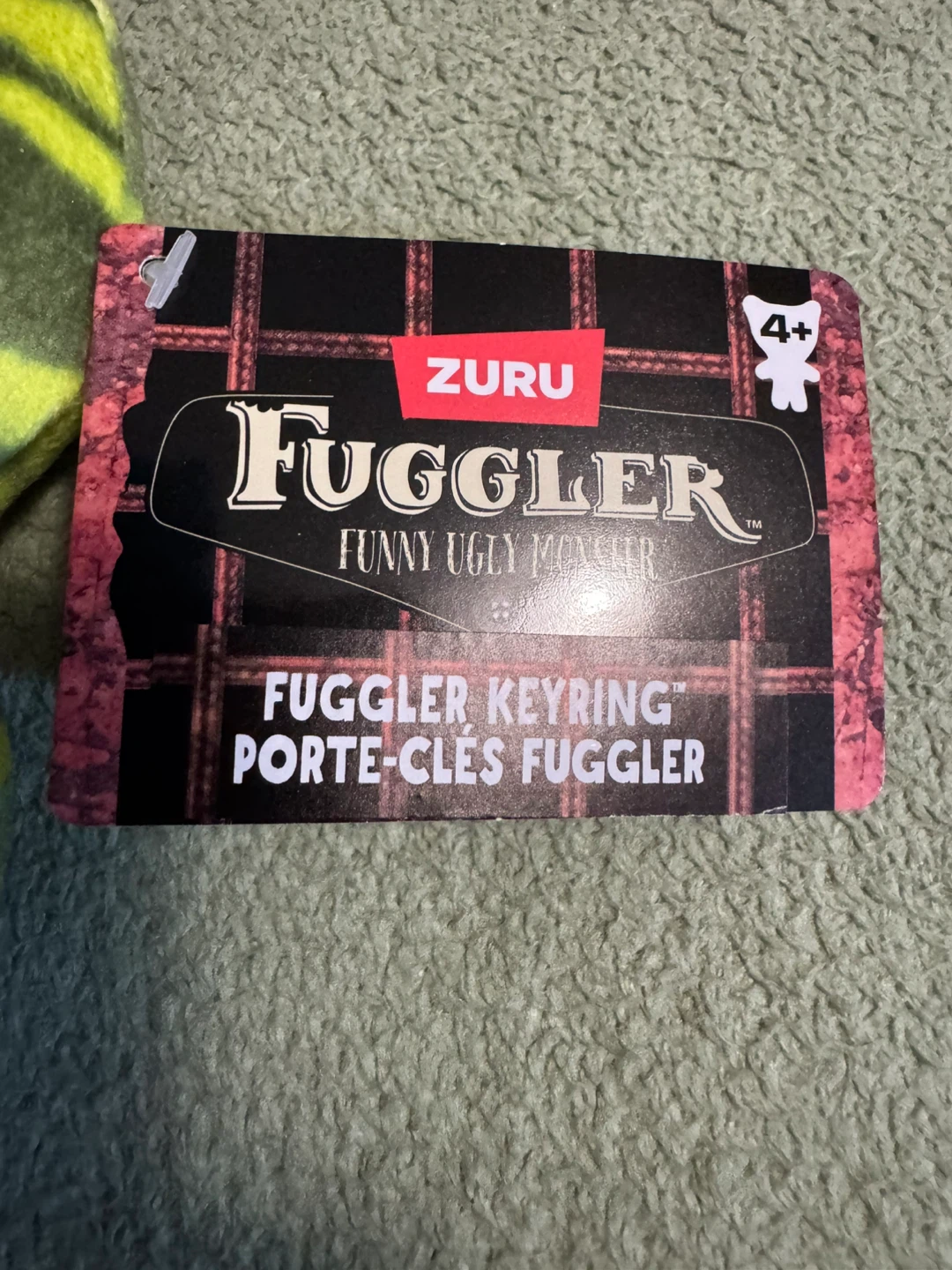Fuggler Plush Clip-On  Keychain Indecisive Monster V3 Green - photo 2