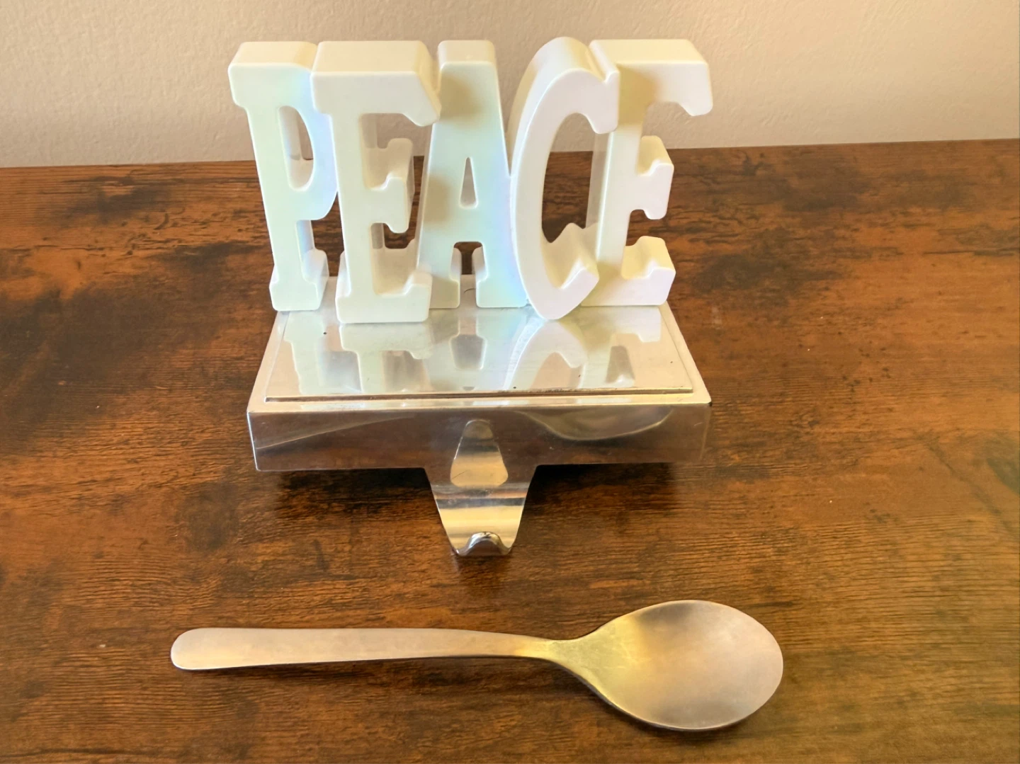 Peace Stocking Holder