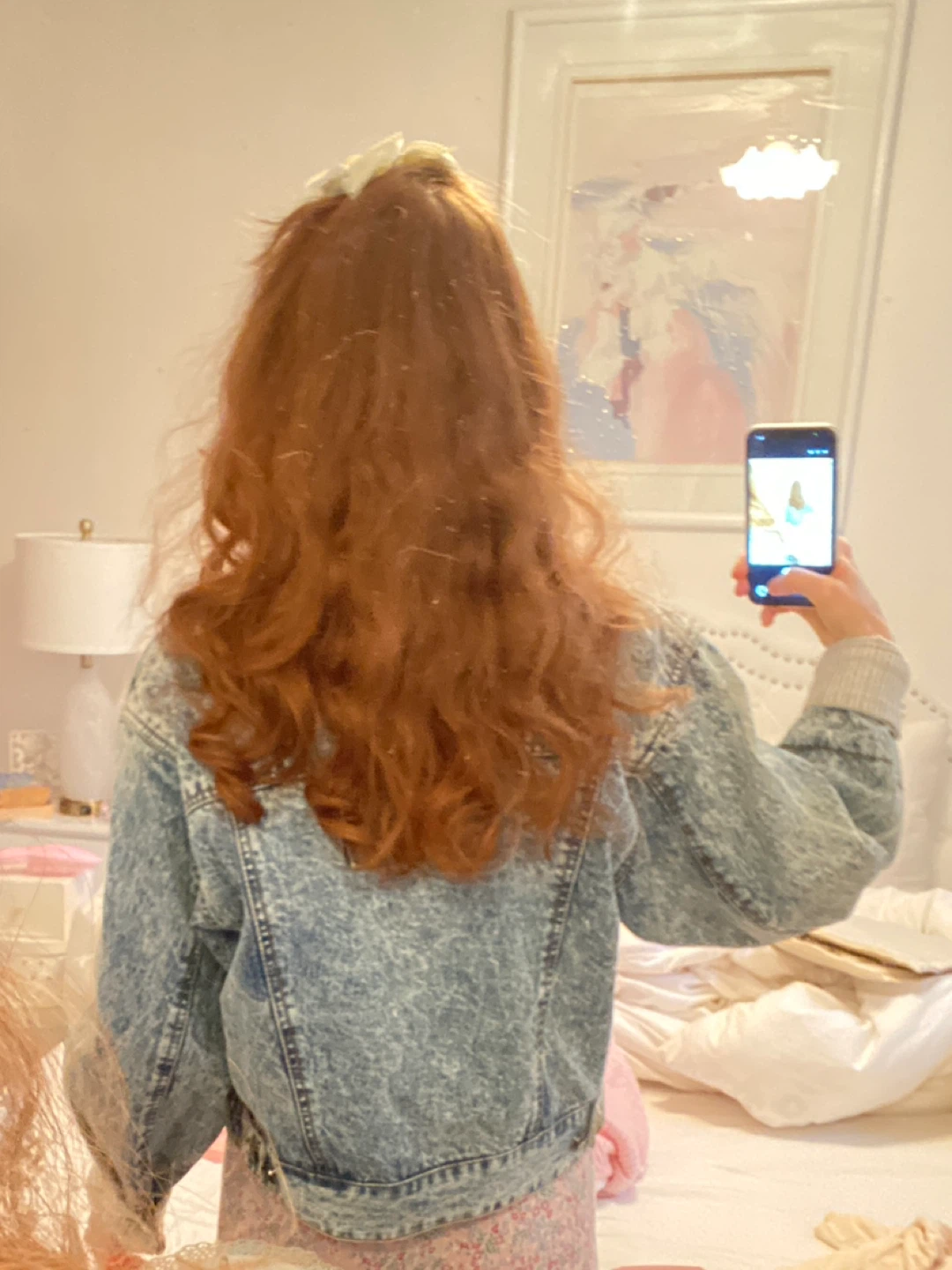 Vintage oversized jean Jacket - photo 5
