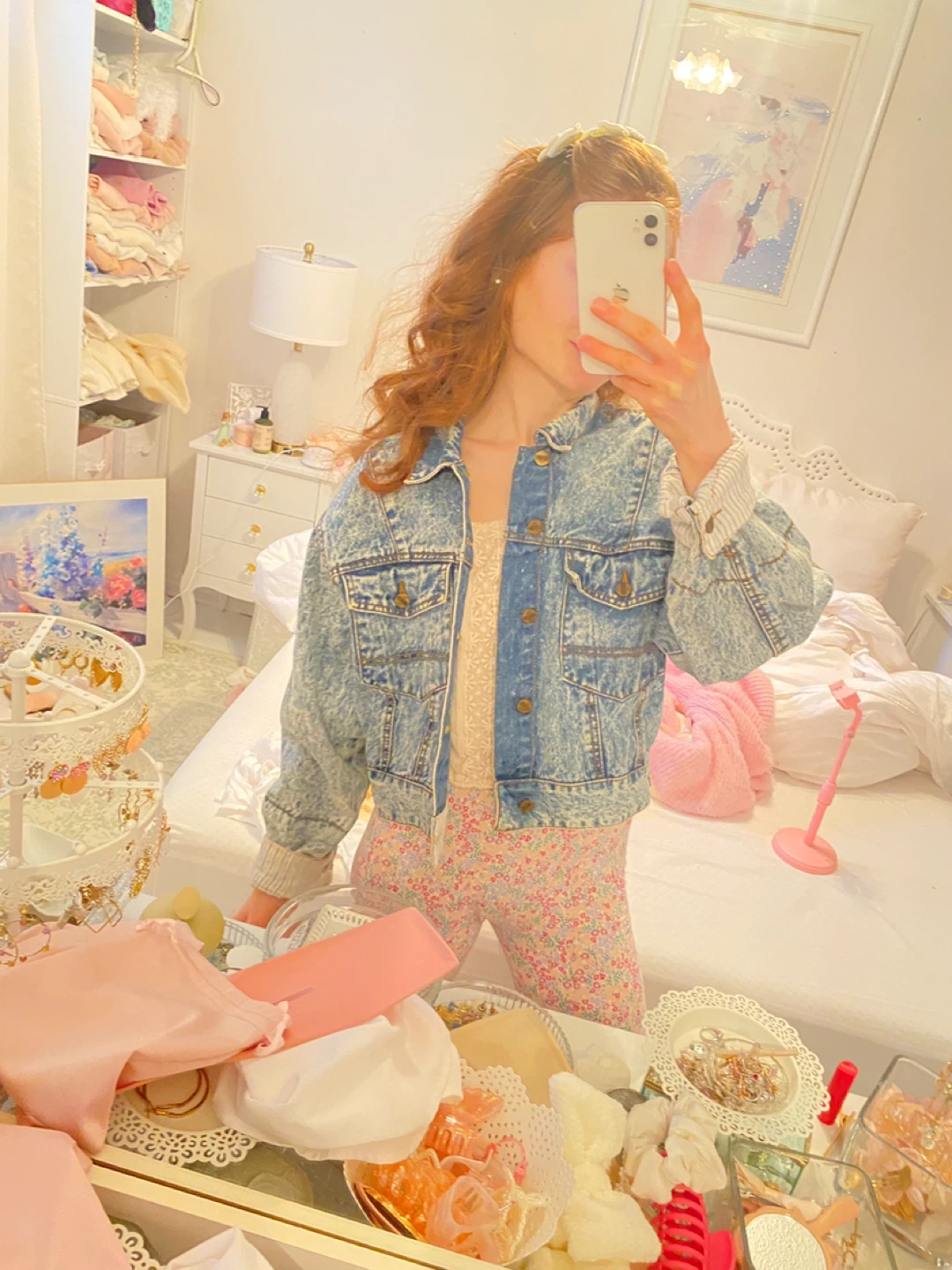 Vintage oversized jean Jacket - photo 3