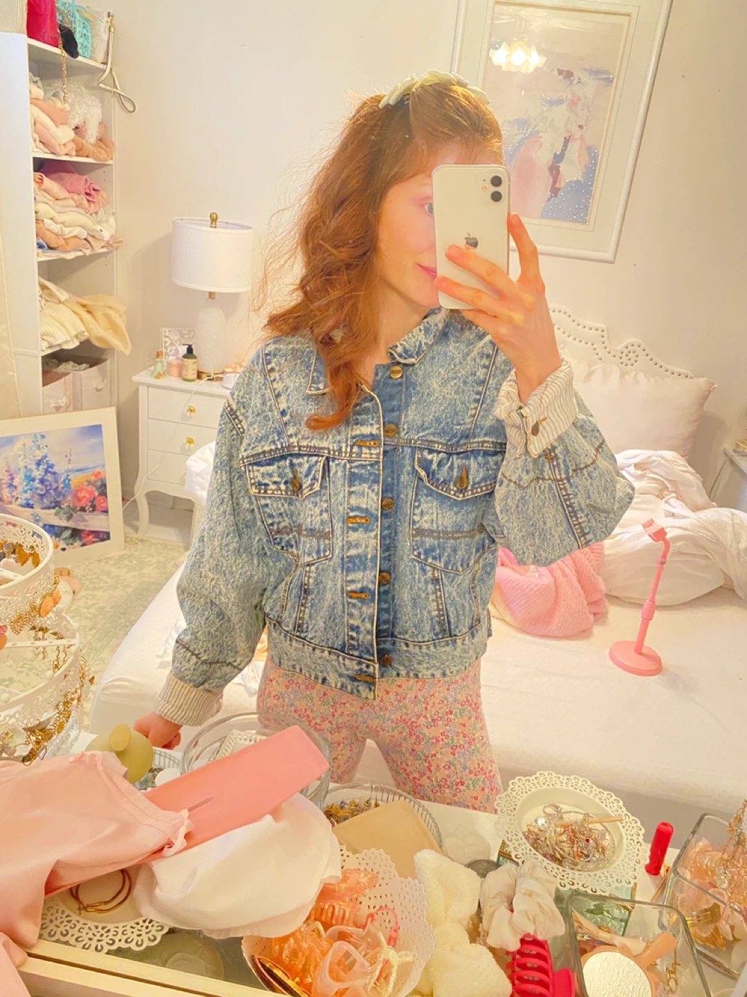 Vintage oversized jean Jacket - photo 4