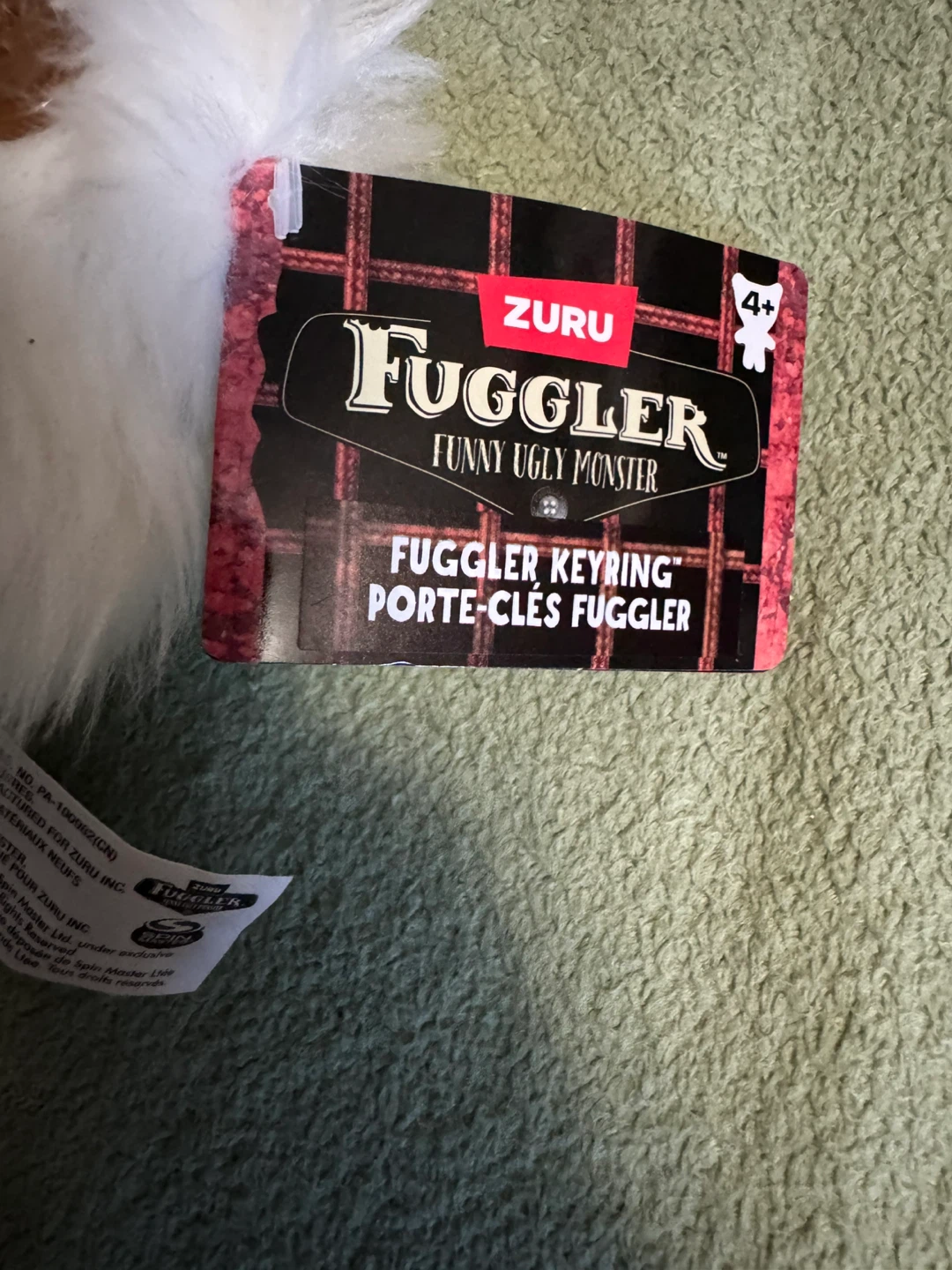 FUGGLER Keychain – Oogah Boogah V3 Mini Plush New With Tags - photo 2