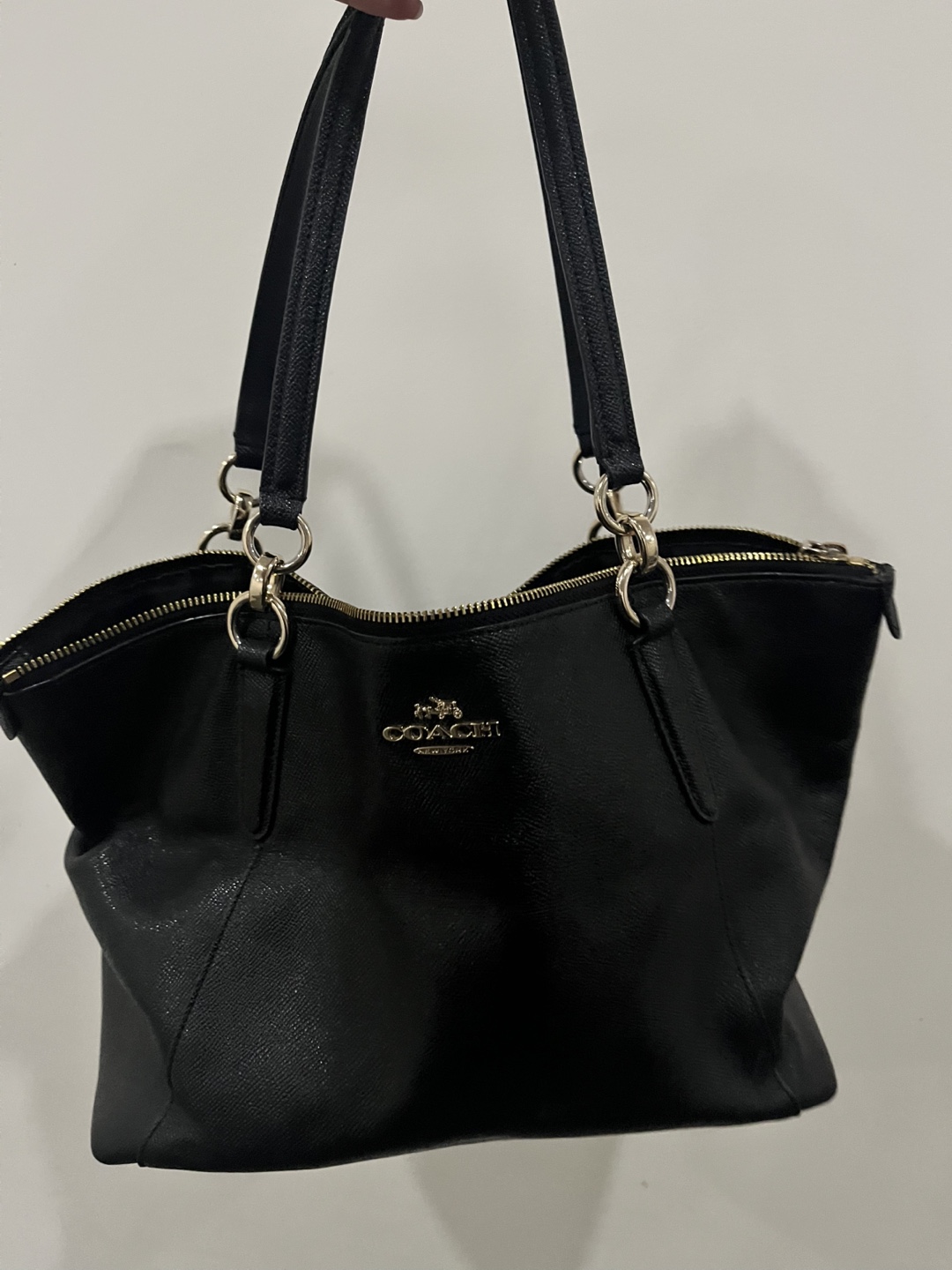 MOVING OUT SALE! - Coach Black Leather Tote Bag