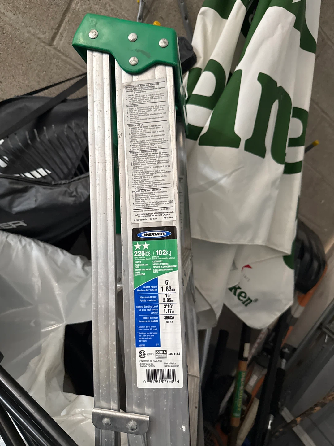 Werner 6' Ladder - photo 3