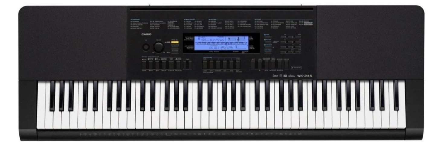 Casio WK-245 76-Key Keyboard Piano - photo 2