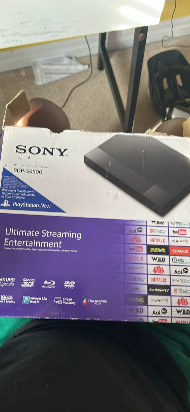 Sony Blu-ray Disc/DVD Player BDP-S6500