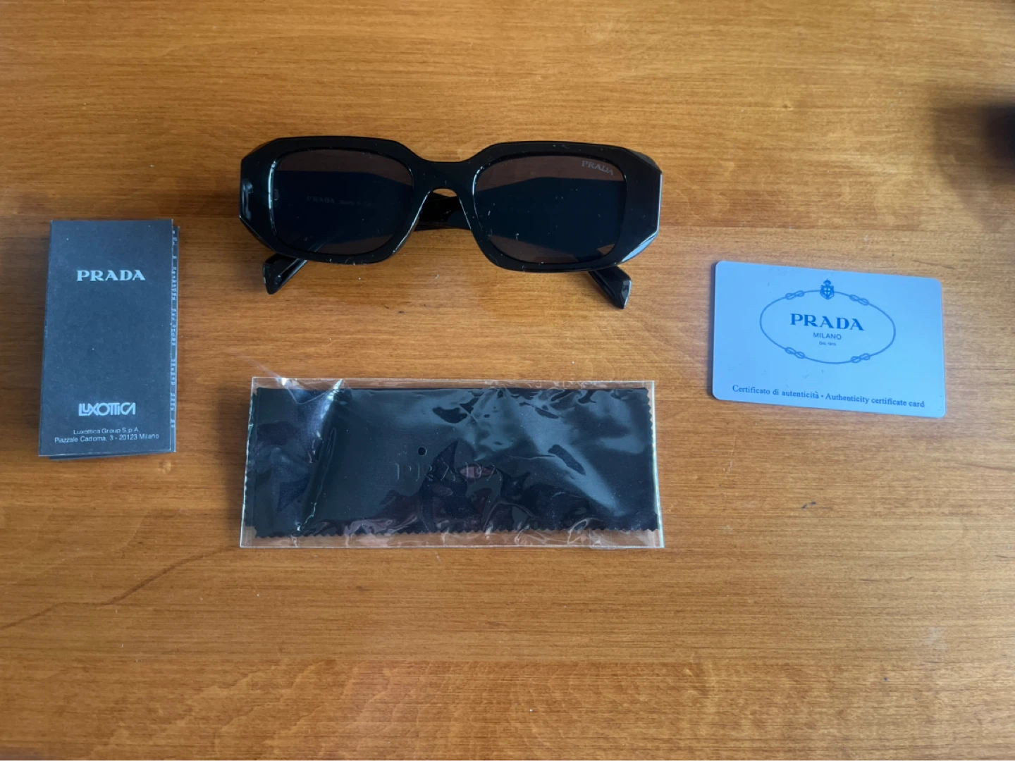 Luxury prada sunglasses