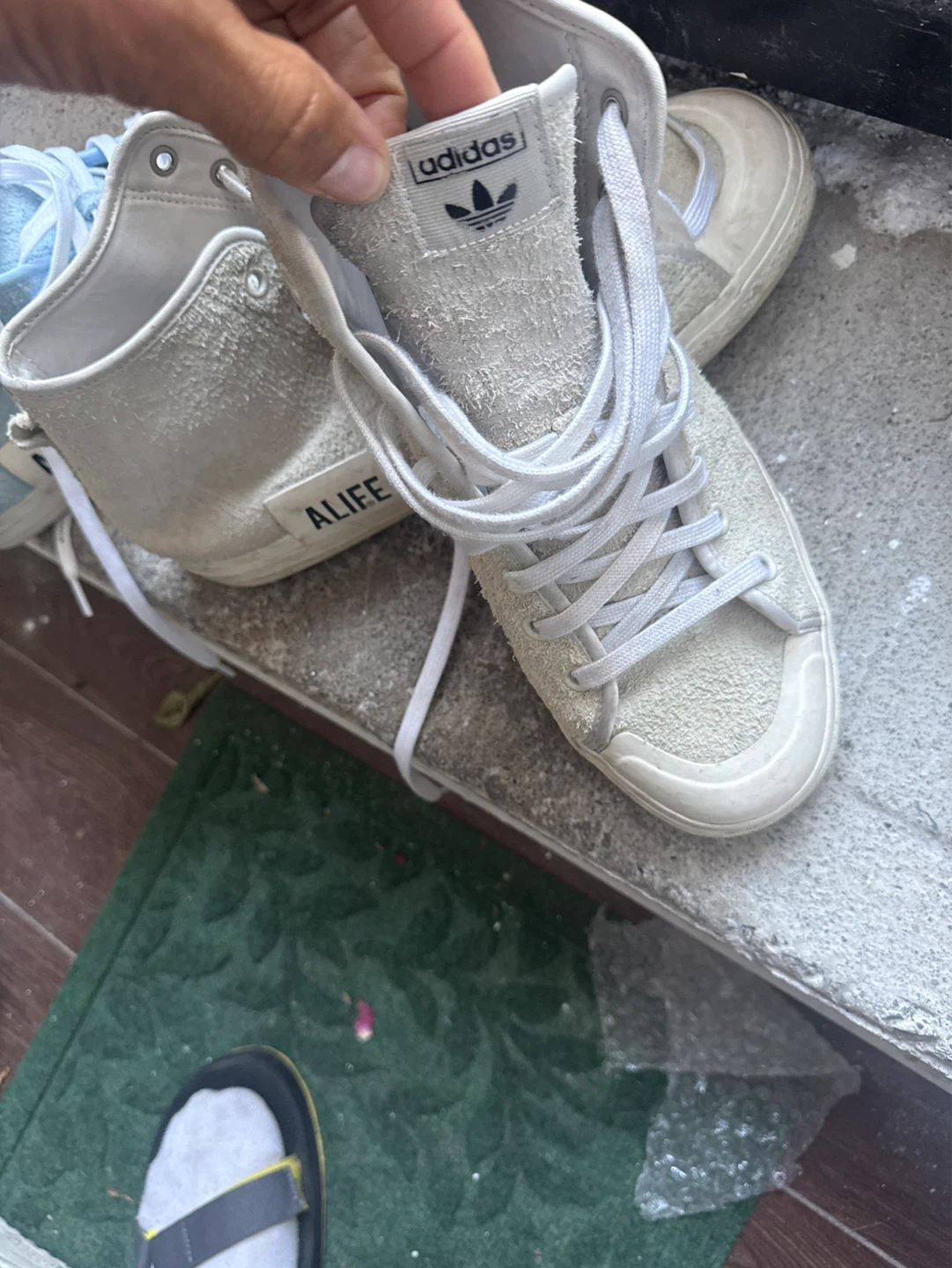 Adidas x ALIFE High Top Sneakers - photo 4