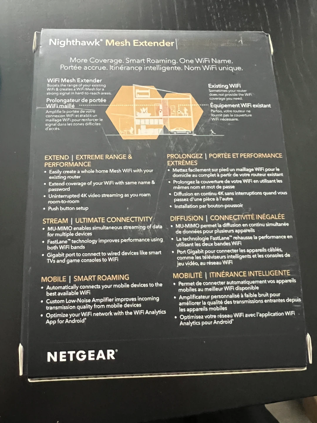 NETGEAR Nighthawk X4 WiFi Mesh Extender AC2200 - photo 3