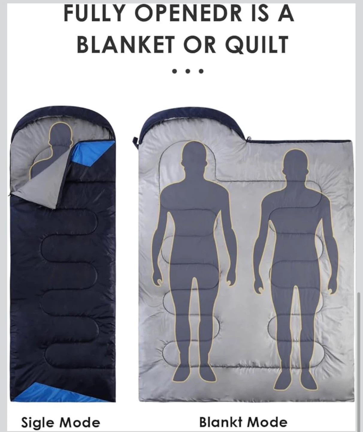 New 3-Season Sleeping Bag - photo 5