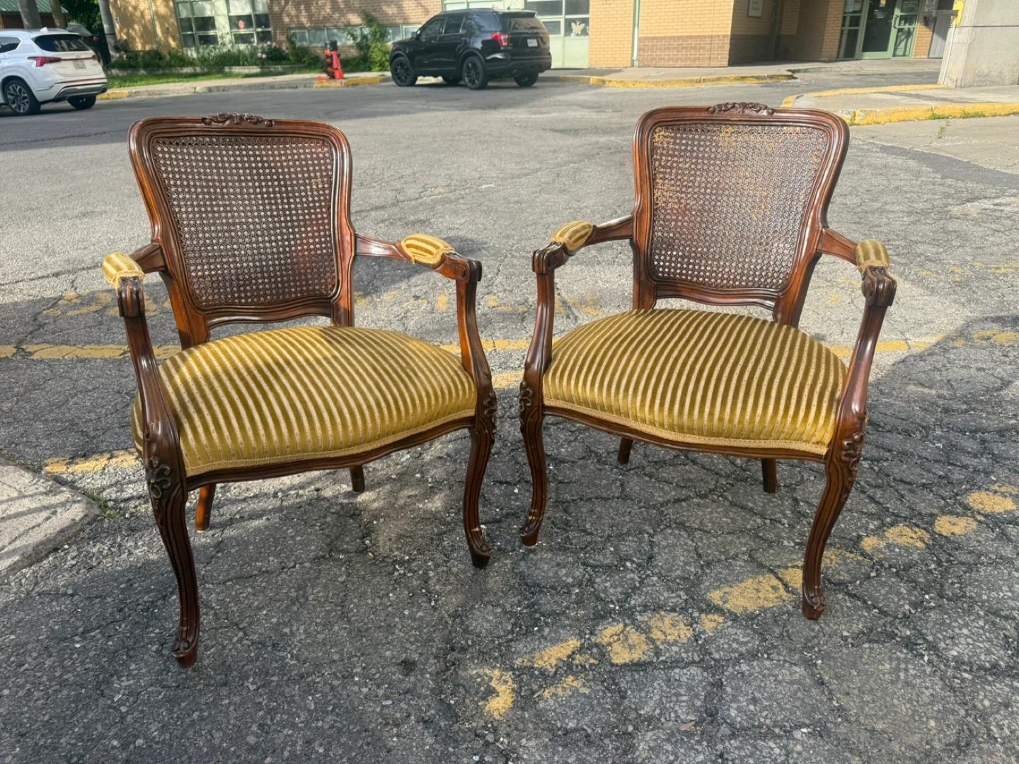 Pair of Vintage Accent Chairs