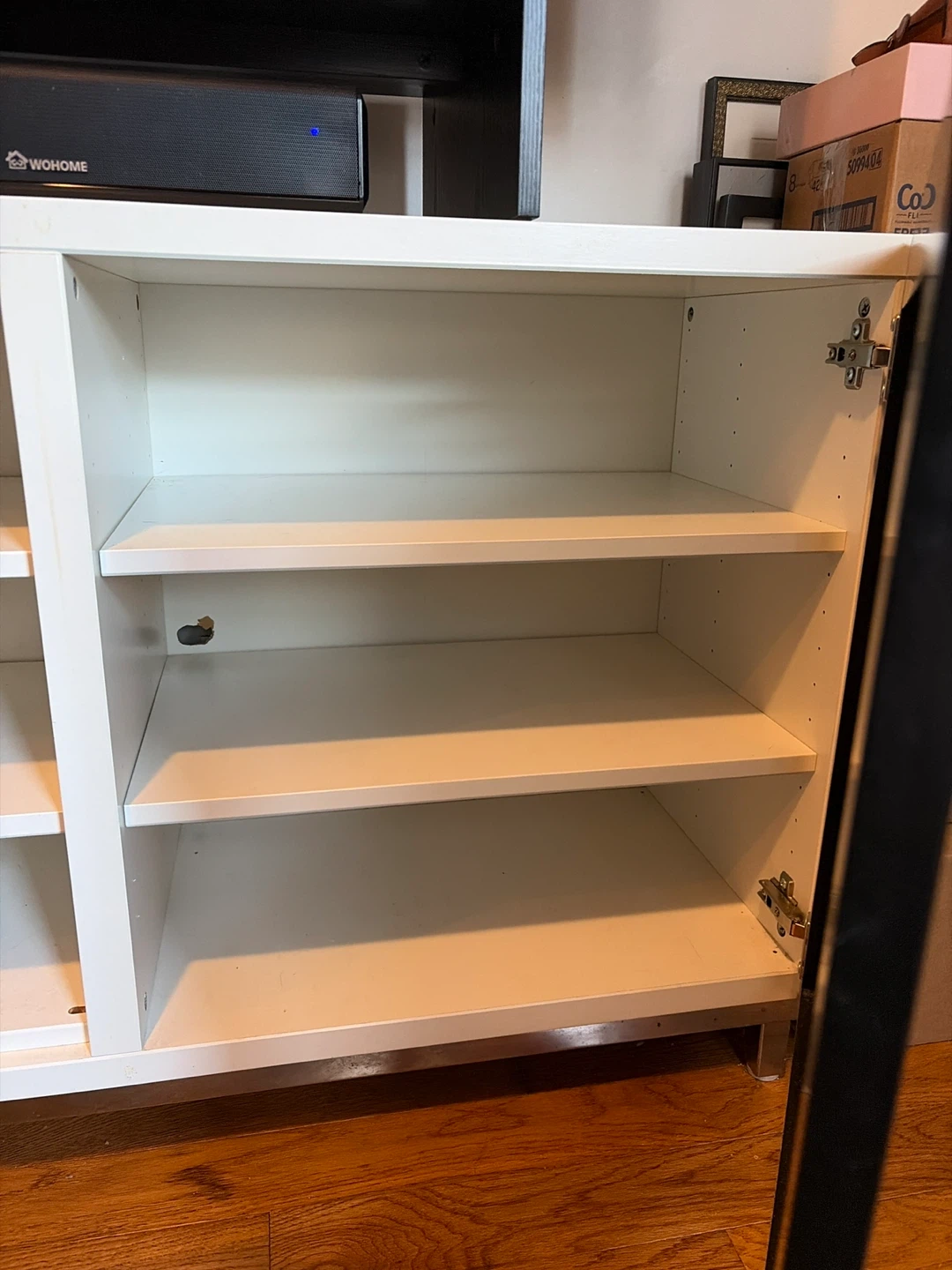IKEA Cabinet with Glass Door - photo 3