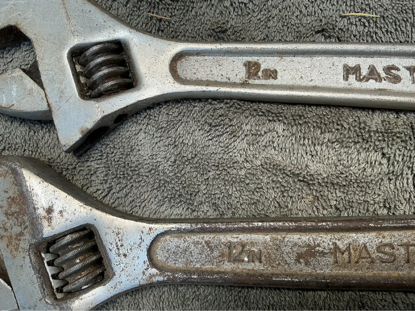 2 Mastercraft 12 inch Adjustable Wrenches - 12 inch - photo 2