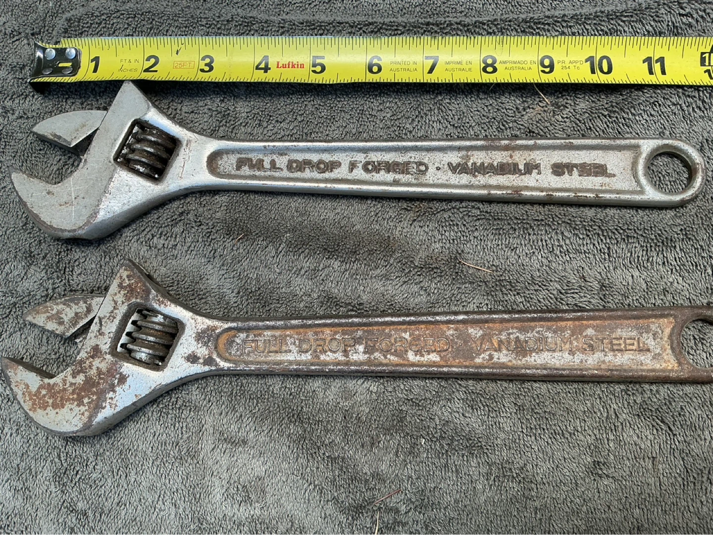 2 Mastercraft 12 inch Adjustable Wrenches - 12 inch - photo 5