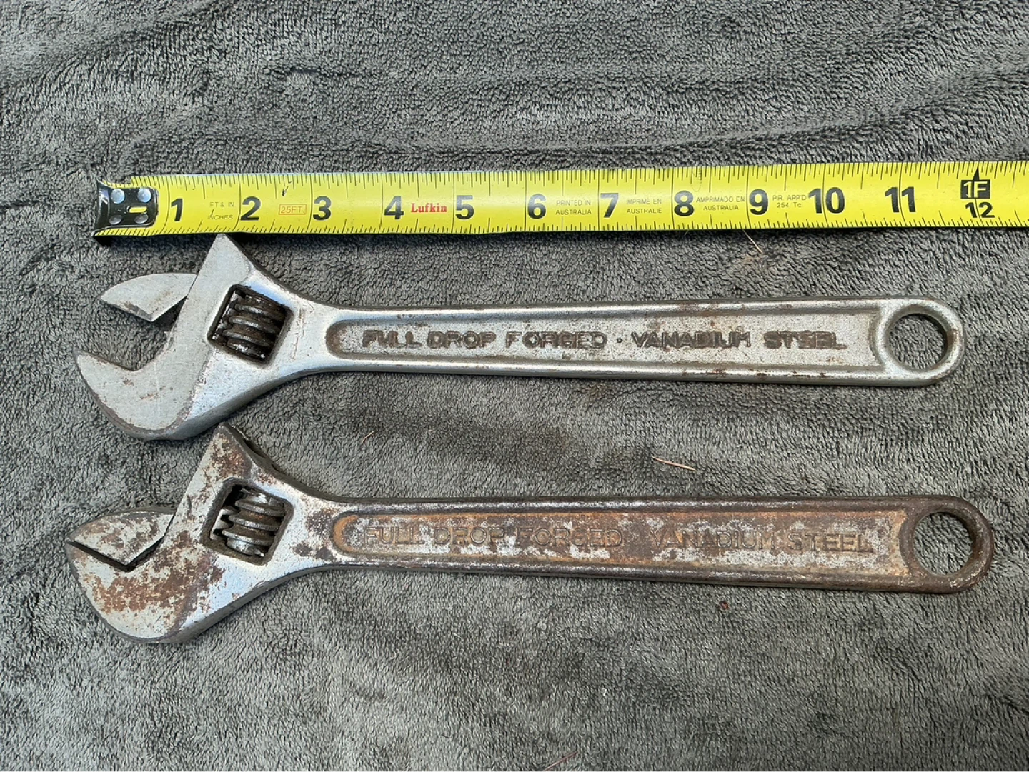 2 Mastercraft 12 inch Adjustable Wrenches - 12 inch - photo 4