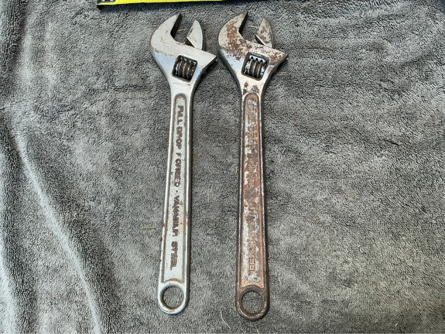 2 Mastercraft 12 inch Adjustable Wrenches - 12 inch - photo 3