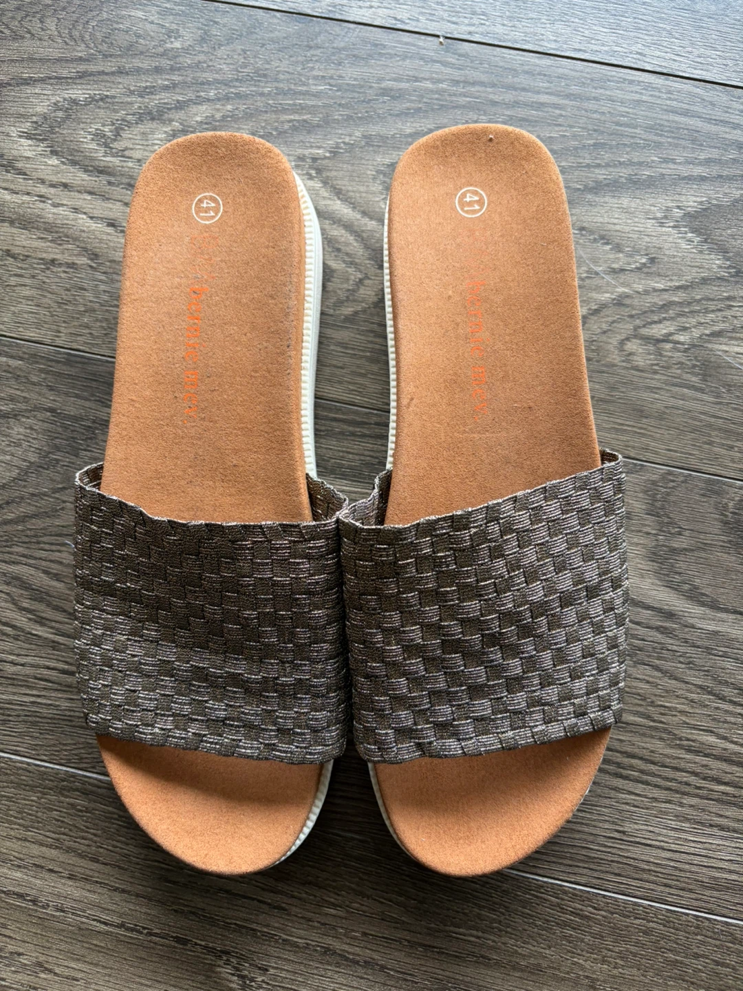 Bernie Mev. Women's Size 41 Woven Slides - photo 2