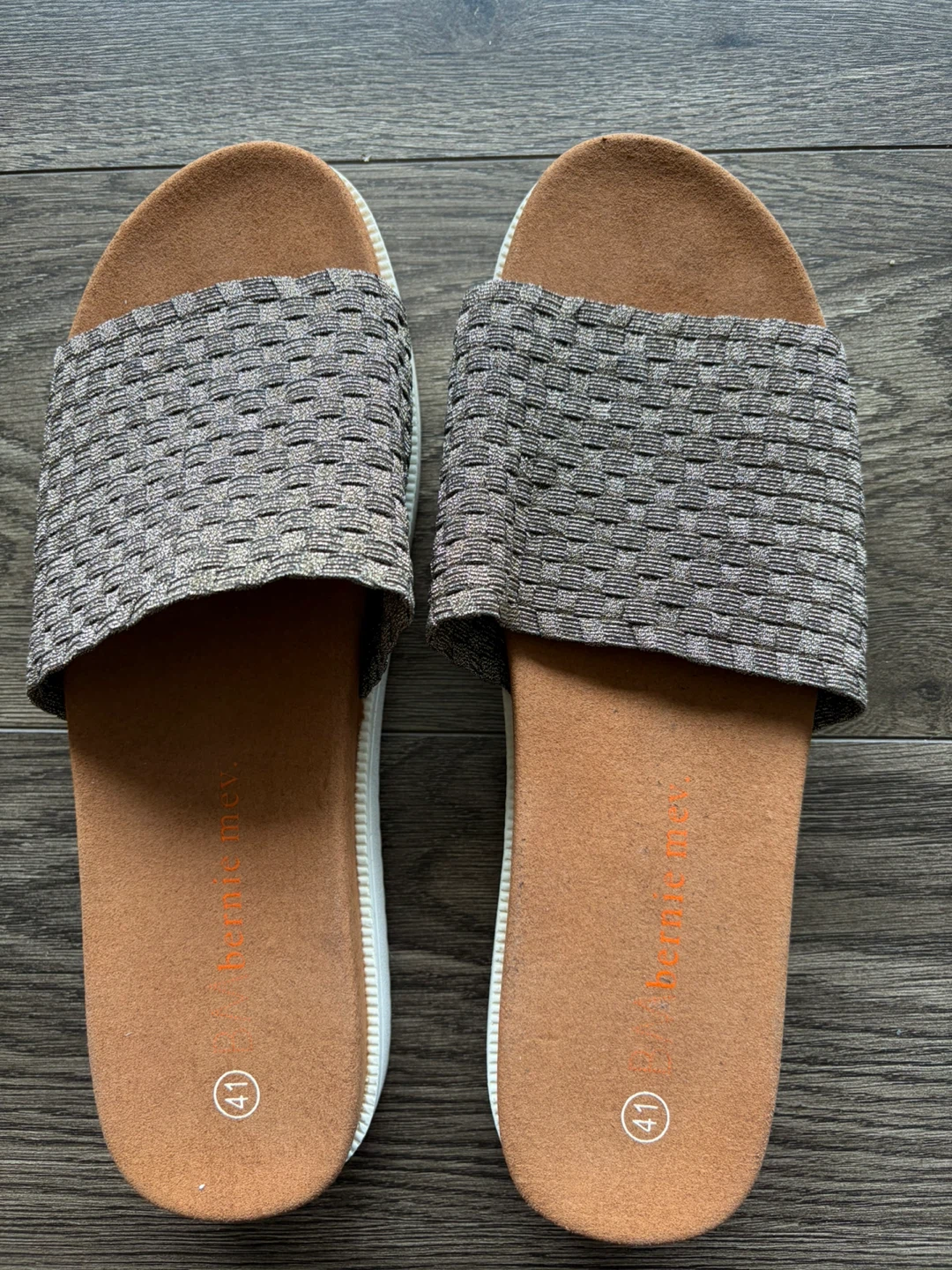 Bernie Mev. Women's Size 41 Woven Slides - photo 4
