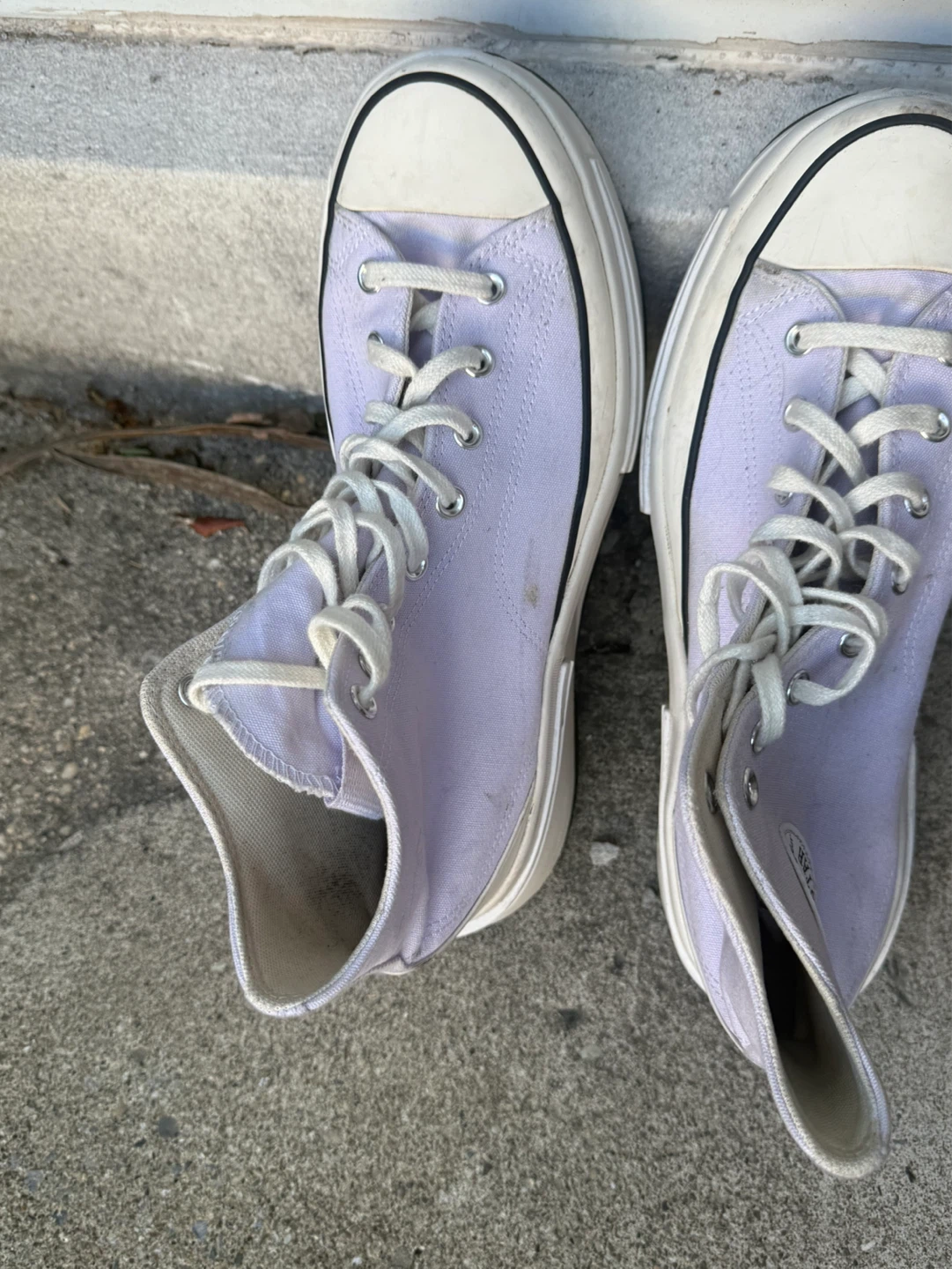 Converse All Star Lift Platform High Top Sneakers - Lavender - photo 5