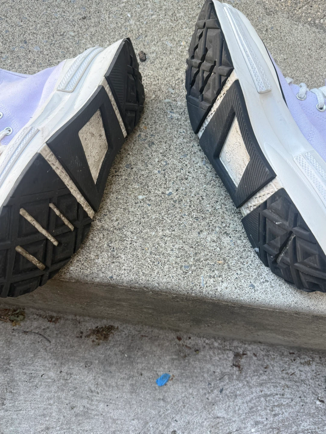 Converse All Star Lift Platform High Top Sneakers - Lavender - photo 2