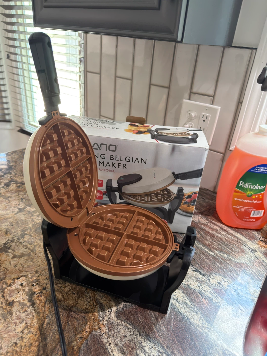 Ambiano Rotating Belgian Waffle Maker