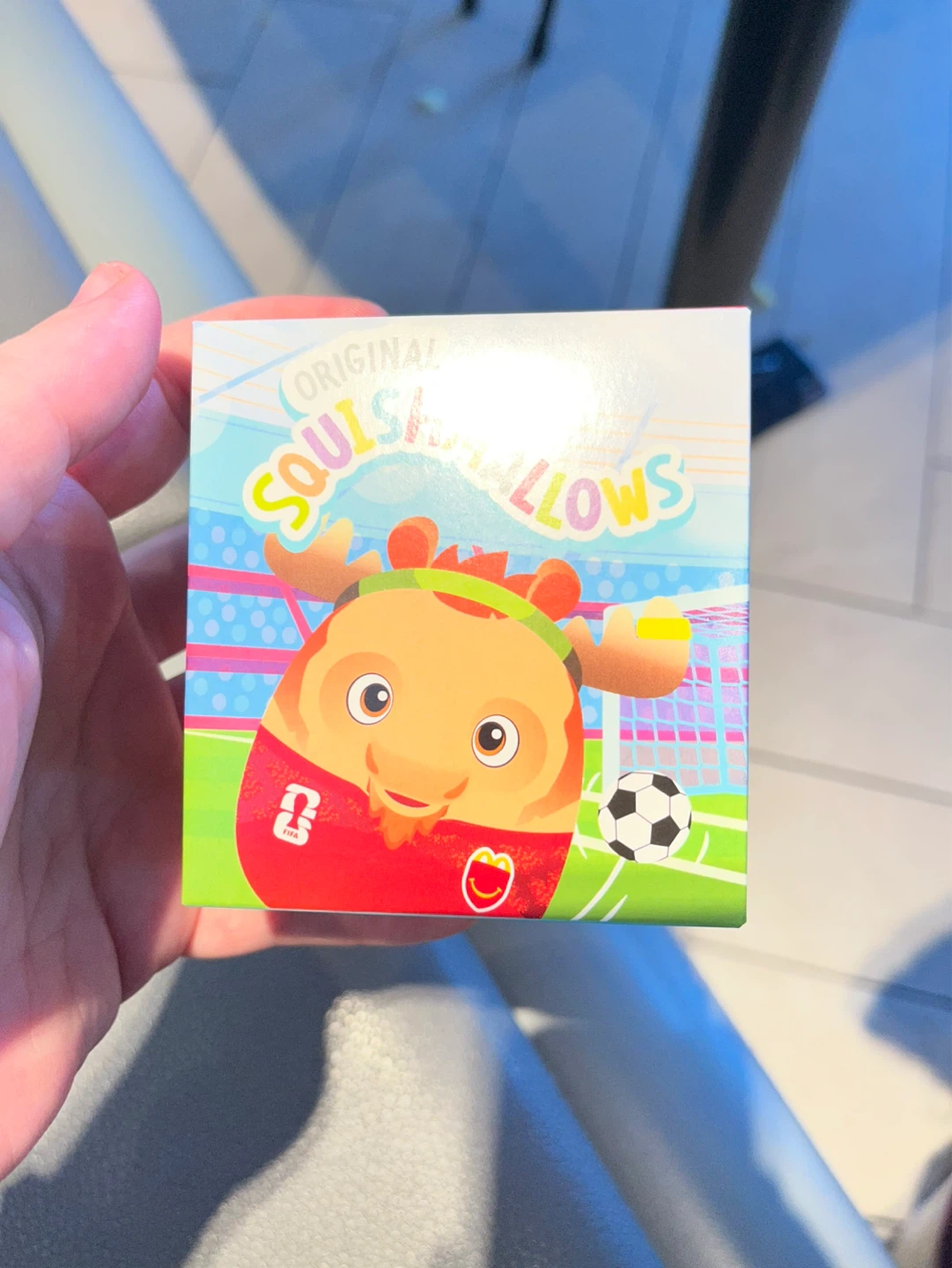 Original Squishmallows Fifa World Cup Maple Mc Donald’s Toy