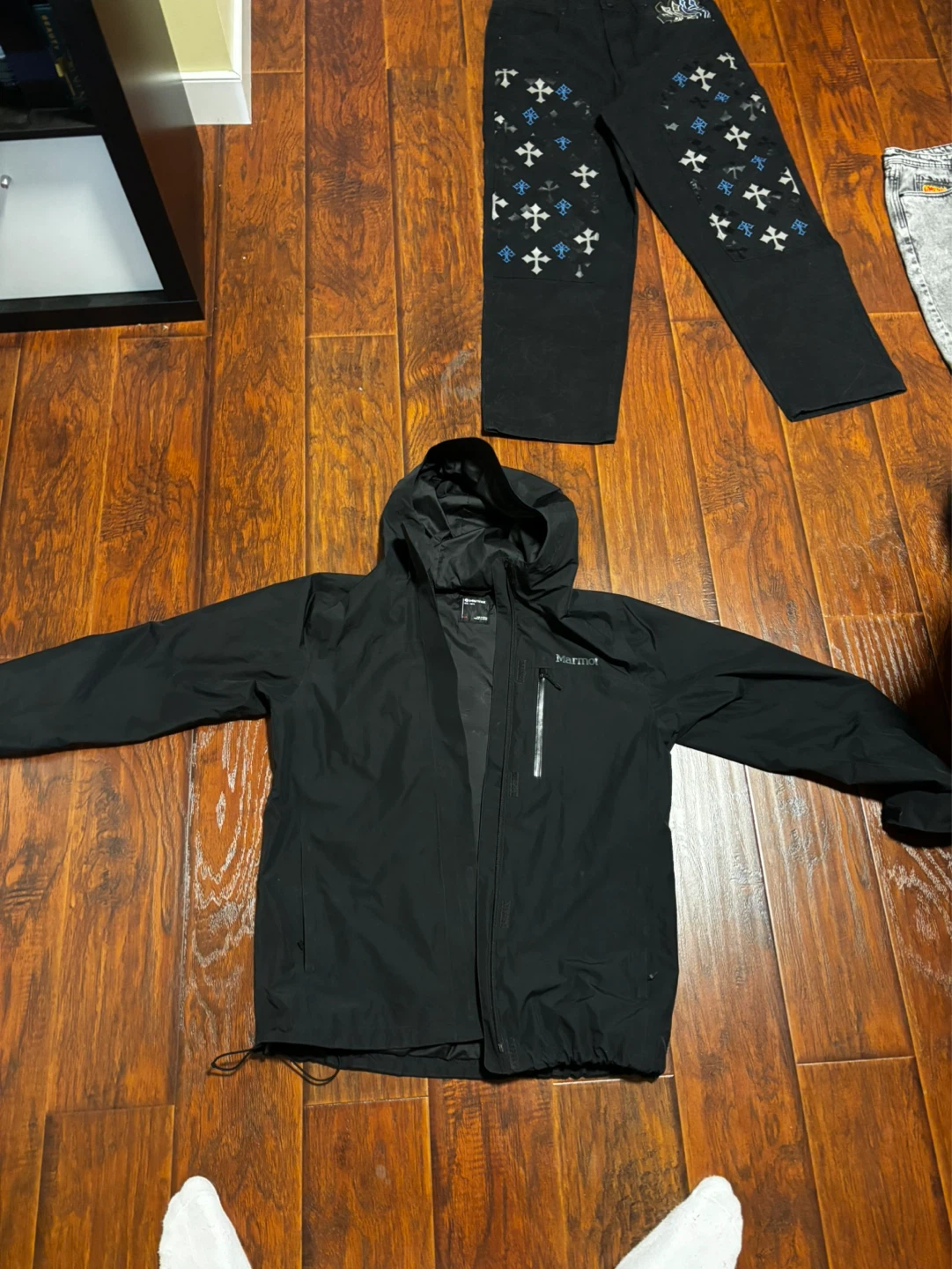 Marmot Black Waterproof Hooded Jacket - photo 3