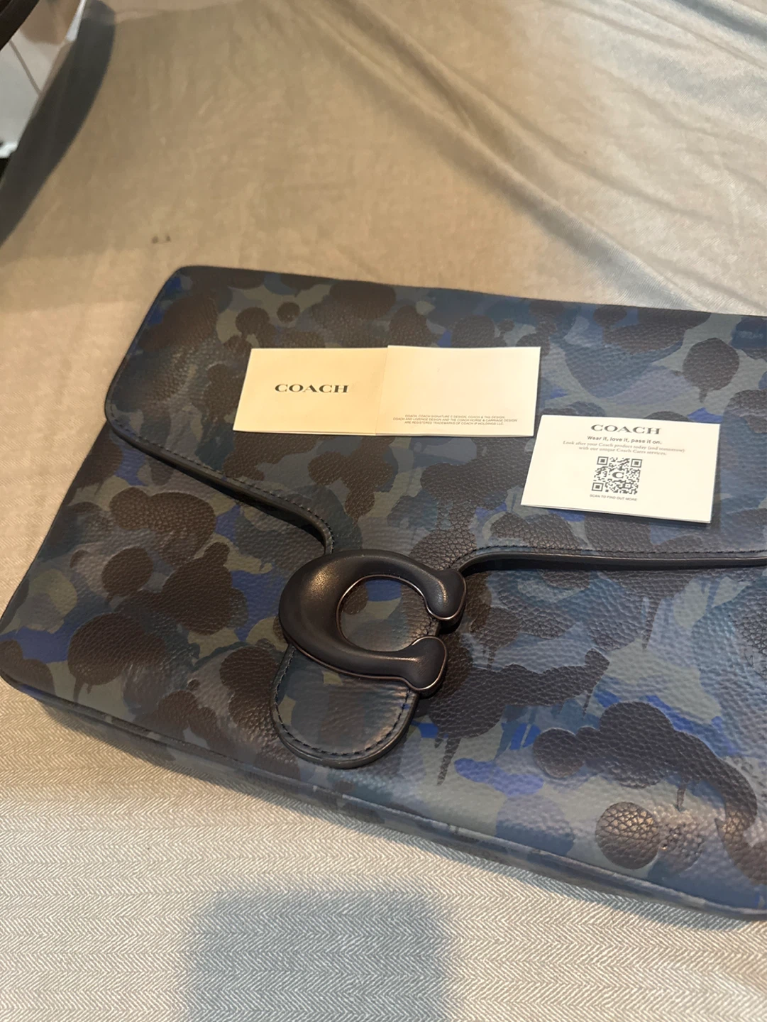 COACH Tabby Shoulder Bag Camo Print Leather - photo 2