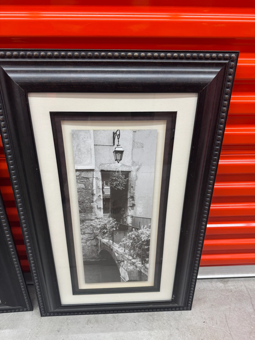 Pair of Framed Black and White Prints - photo 3