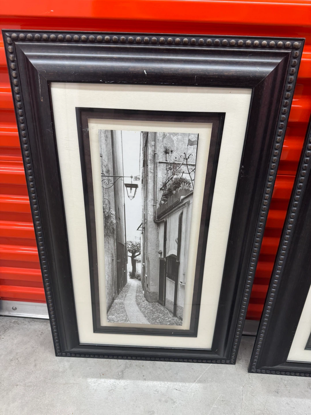 Pair of Framed Black and White Prints - photo 2