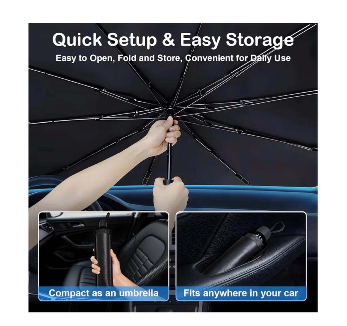 Brand new Windshield Sun Shade Umbrella - photo 5