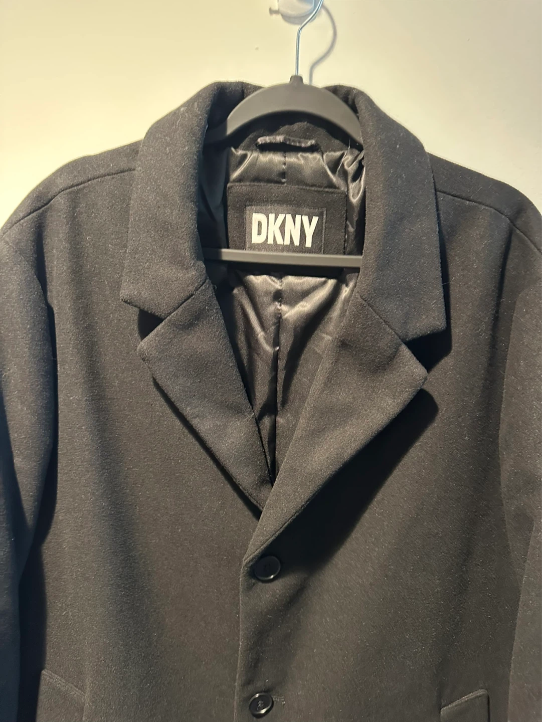 DKNY Wool-Blend Topcoat
