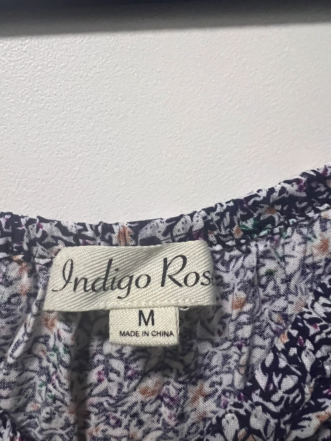 Indigo Rose Floral Midi Dress - photo 5