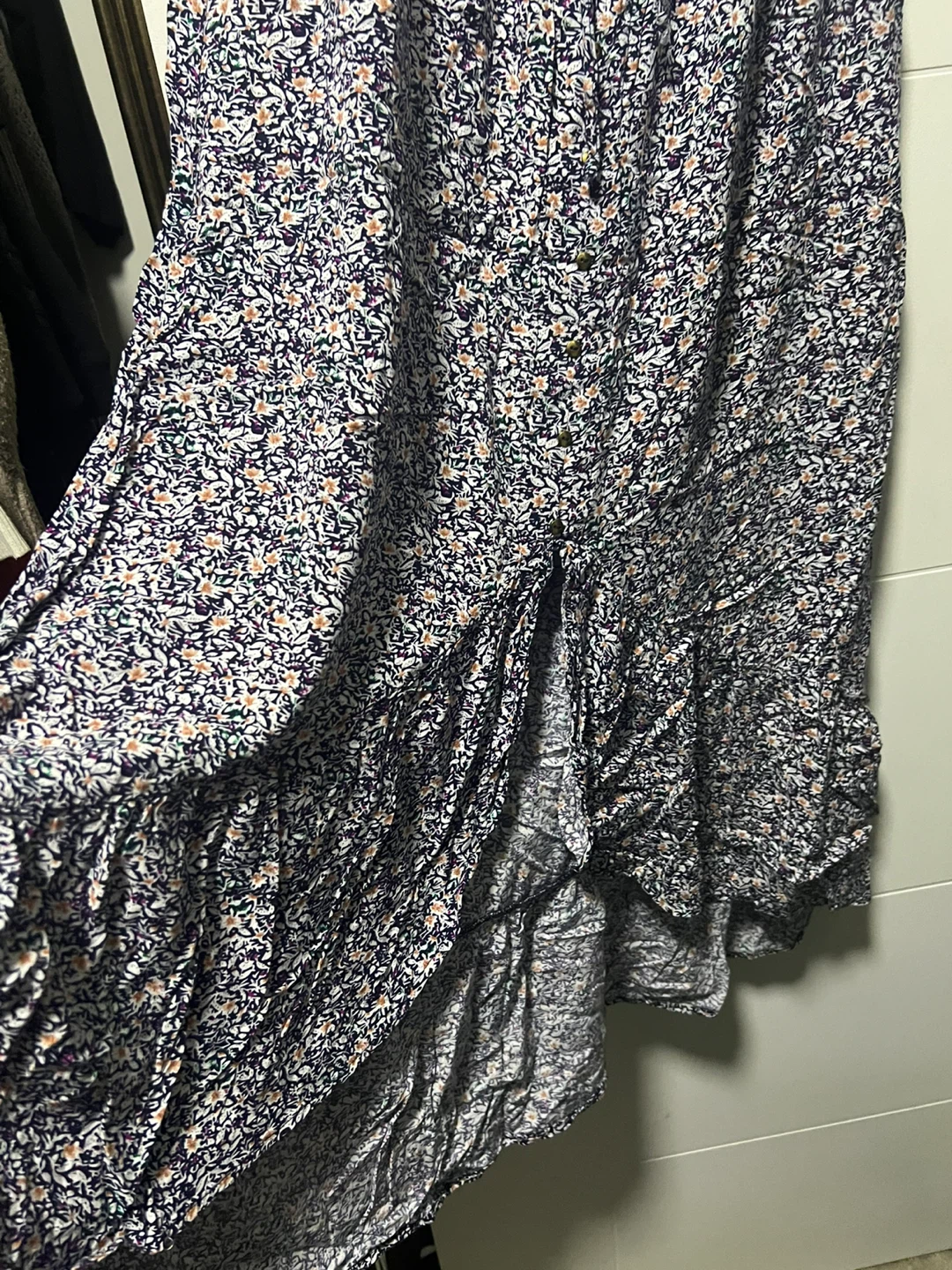 Indigo Rose Floral Midi Dress - photo 4