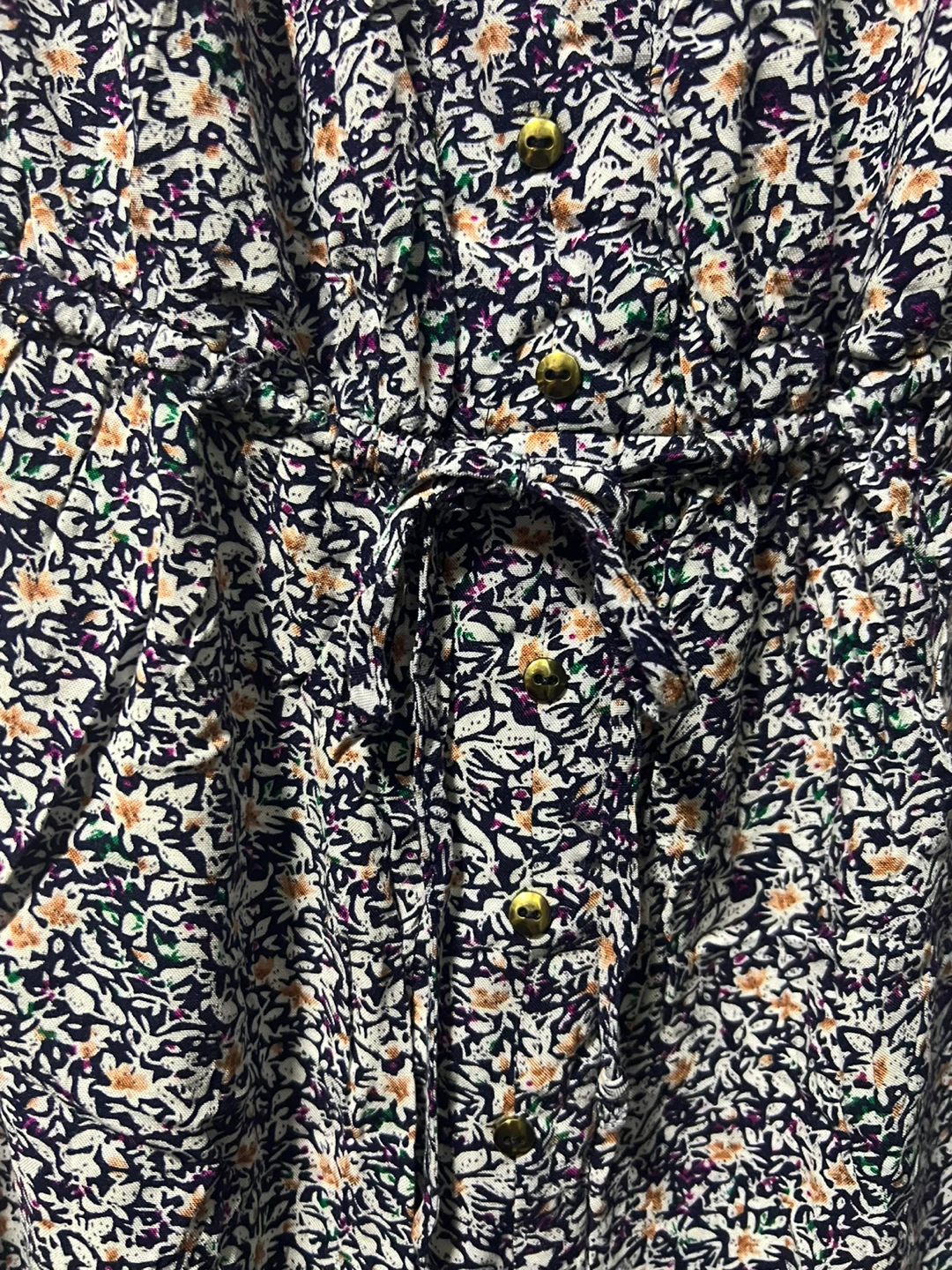 Indigo Rose Floral Midi Dress - photo 3