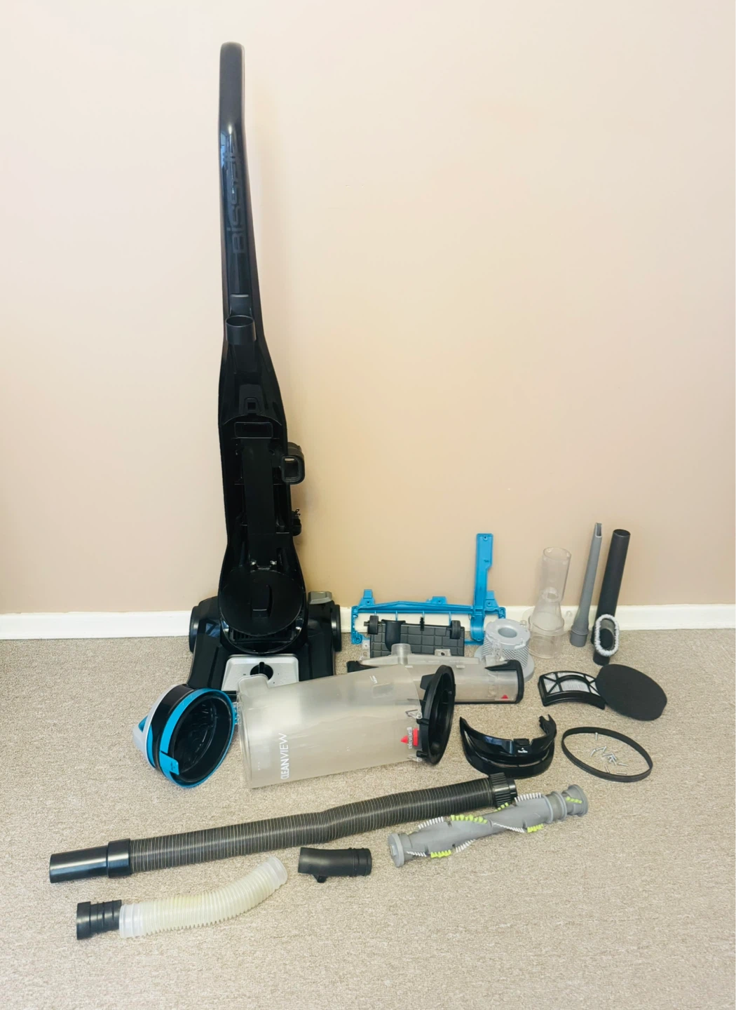 BISSELL CleanView Multi-Cyclonic Upright Corded Vacuum Cleaner - photo 5