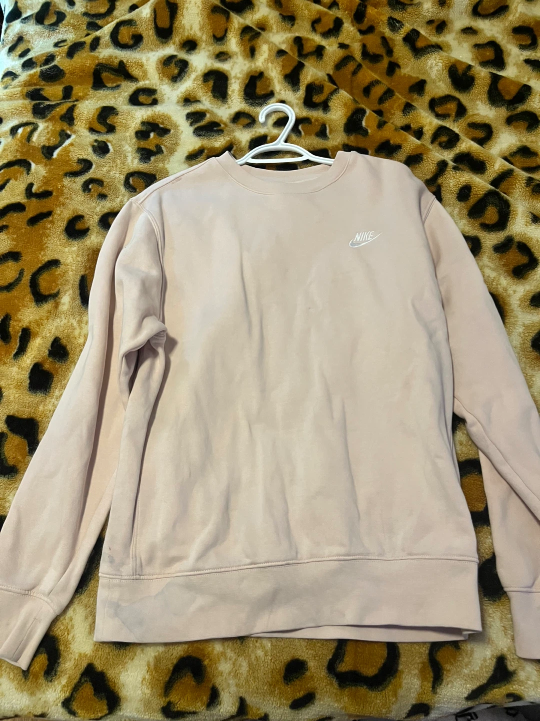Nike Pink Crewneck Sweatshirt medium