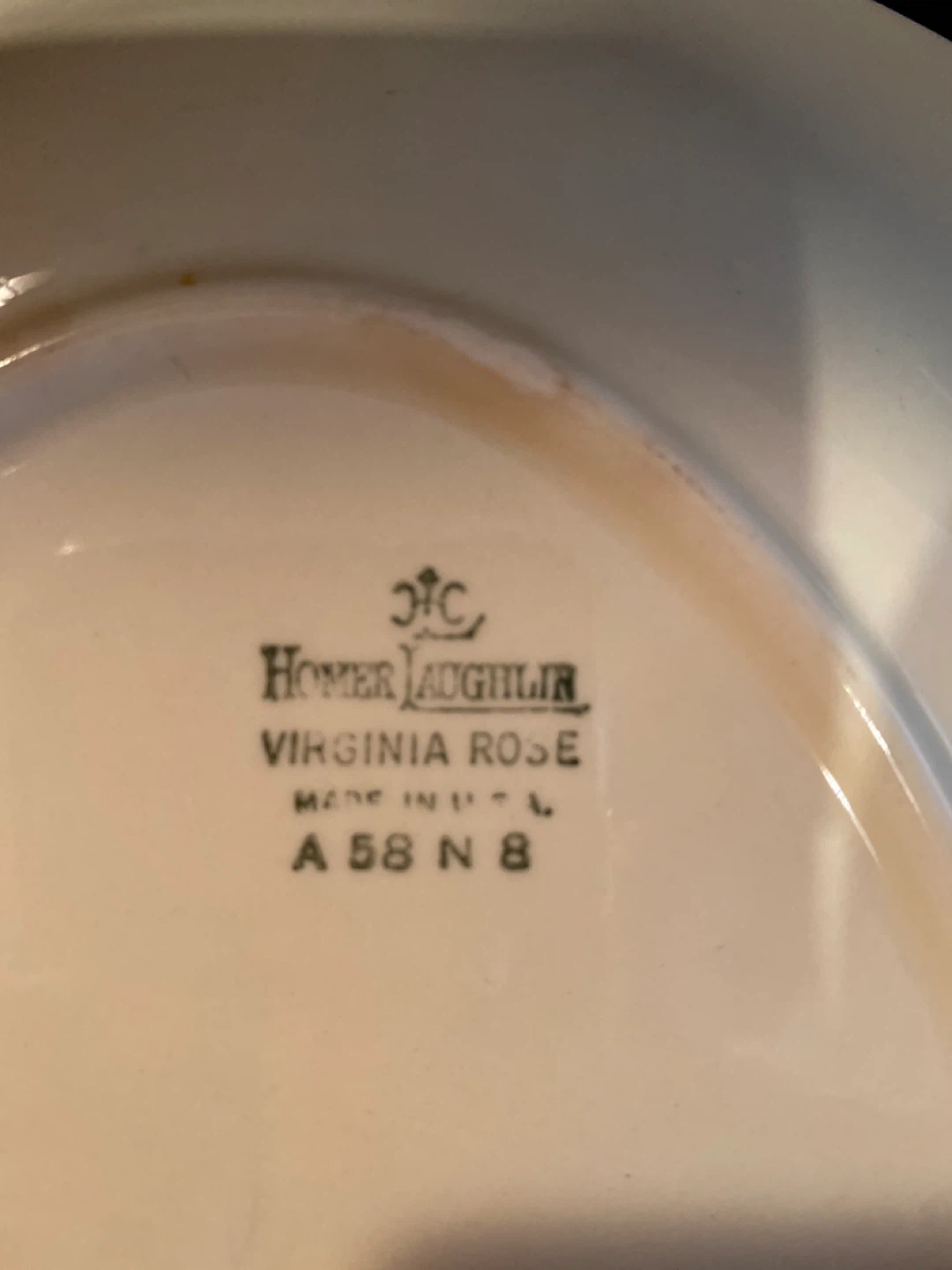 Homer Laughlin Virginia Rose Floral   11.5” platter - photo 2