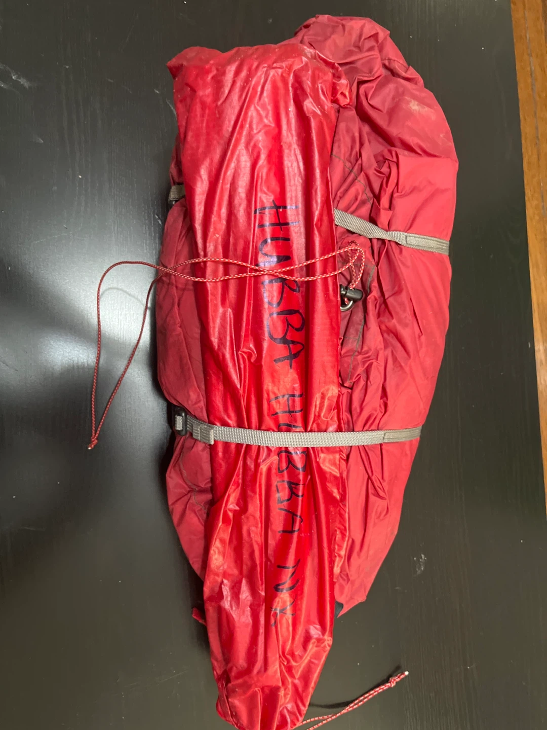Hubba hubba MSR tent.