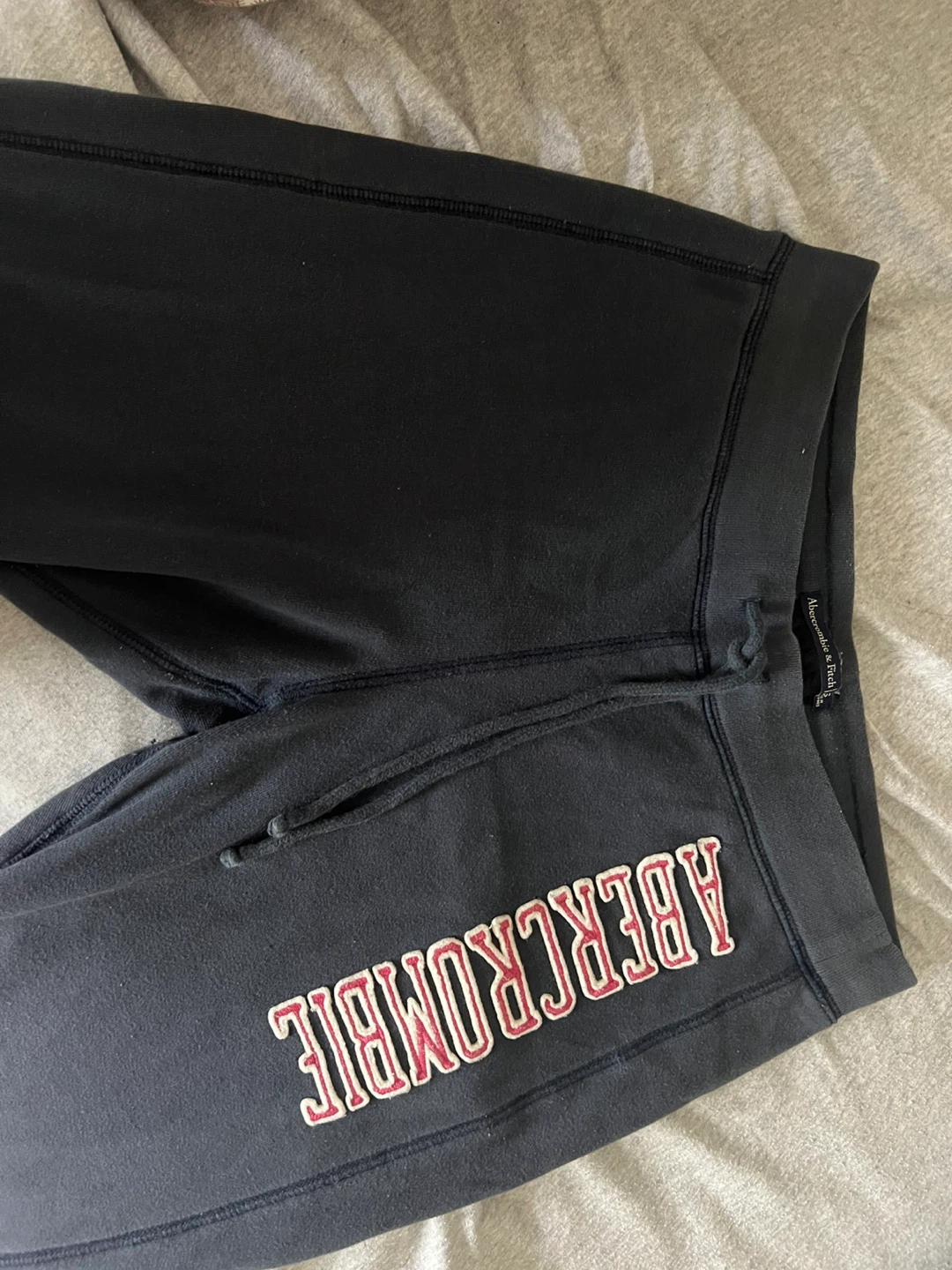 Vintage Abercrombie & Fitch Black Sweatpants
