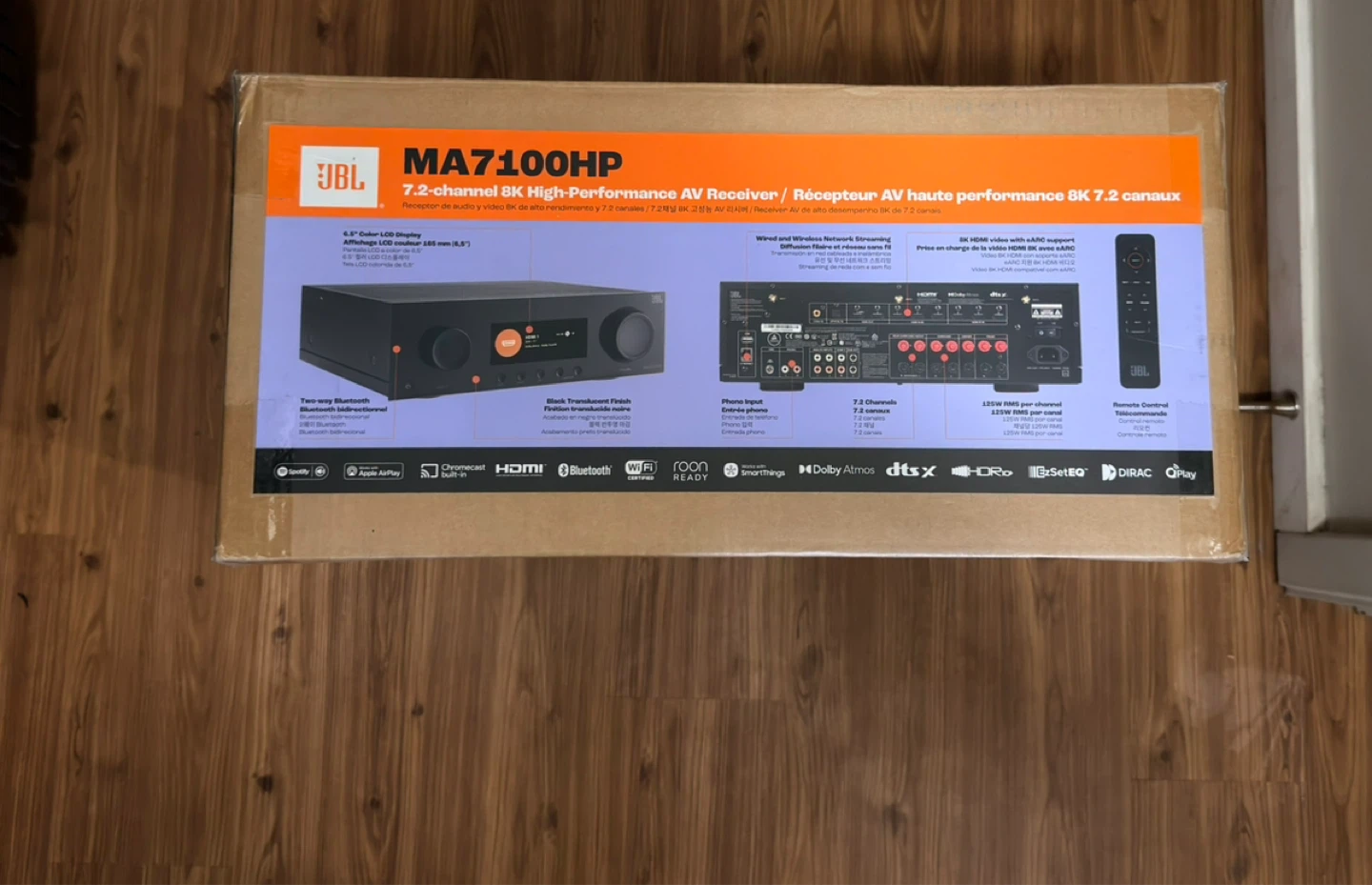JBL MA7100HP 7.2-channel 8K High-Performance AV Receiver