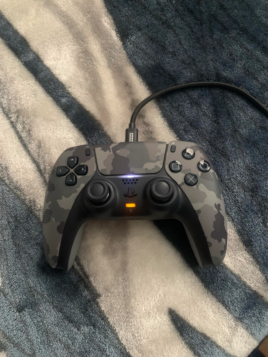 Brand New Gray Camouflage PS5 Controller