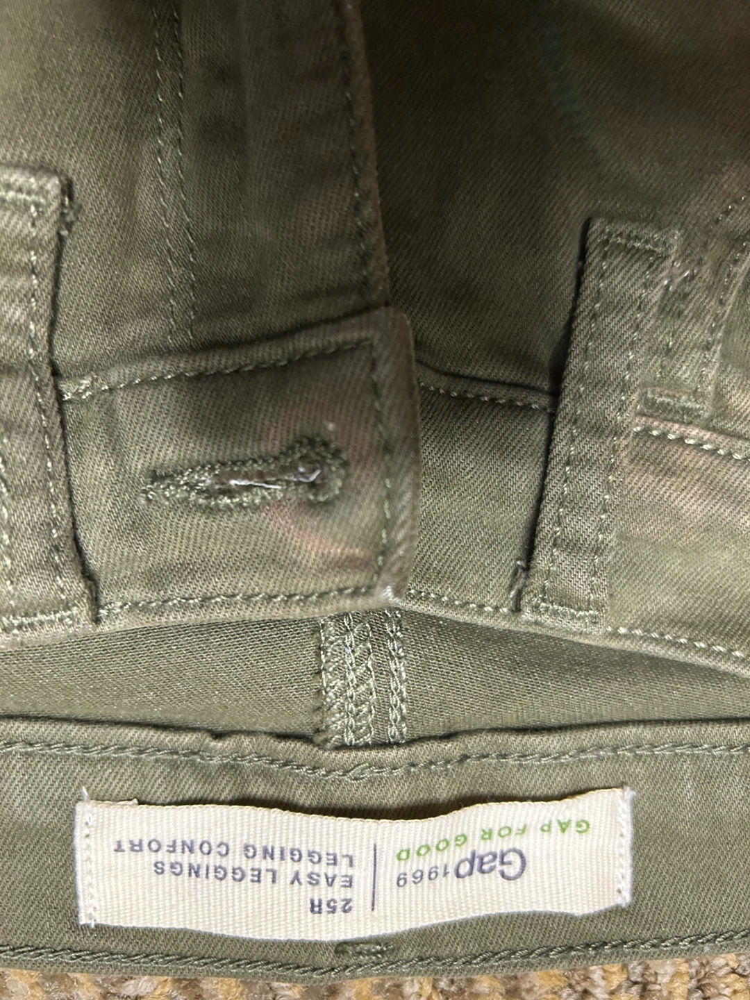 Gap Easy Leggings Green Size 25R