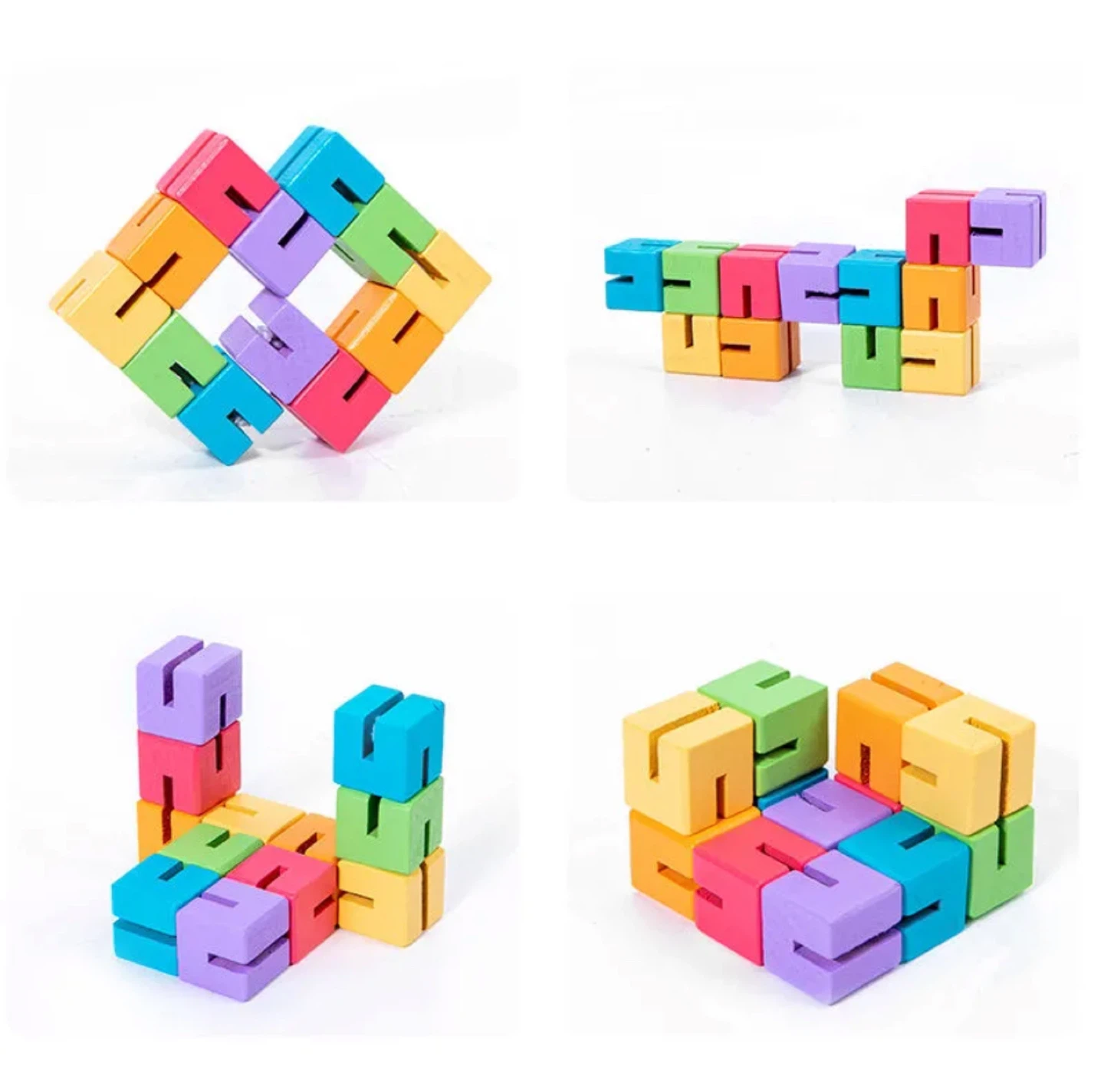 3D Building Block Puzzle - 12 Pieces - photo 4