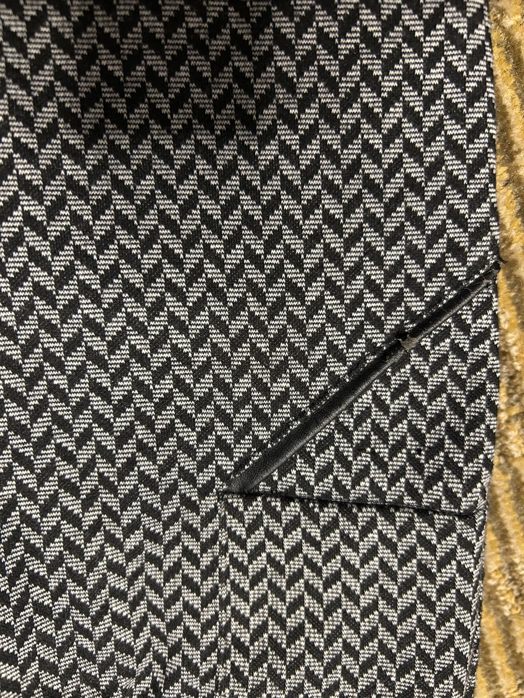 Stradivarius Black and White Patterned Pants - photo 4
