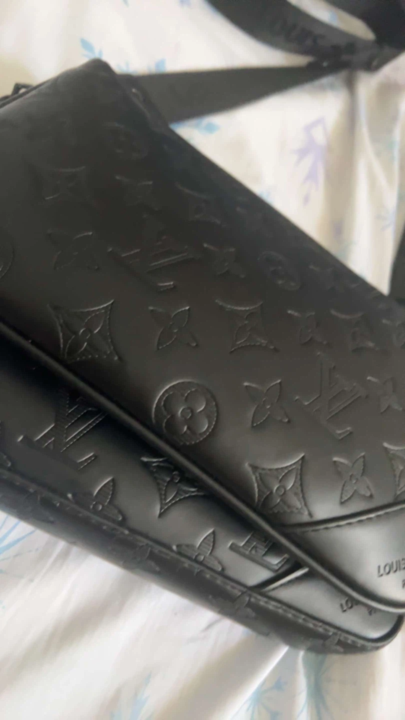 Louis Vuitton Black Monogram Shoulder Bag