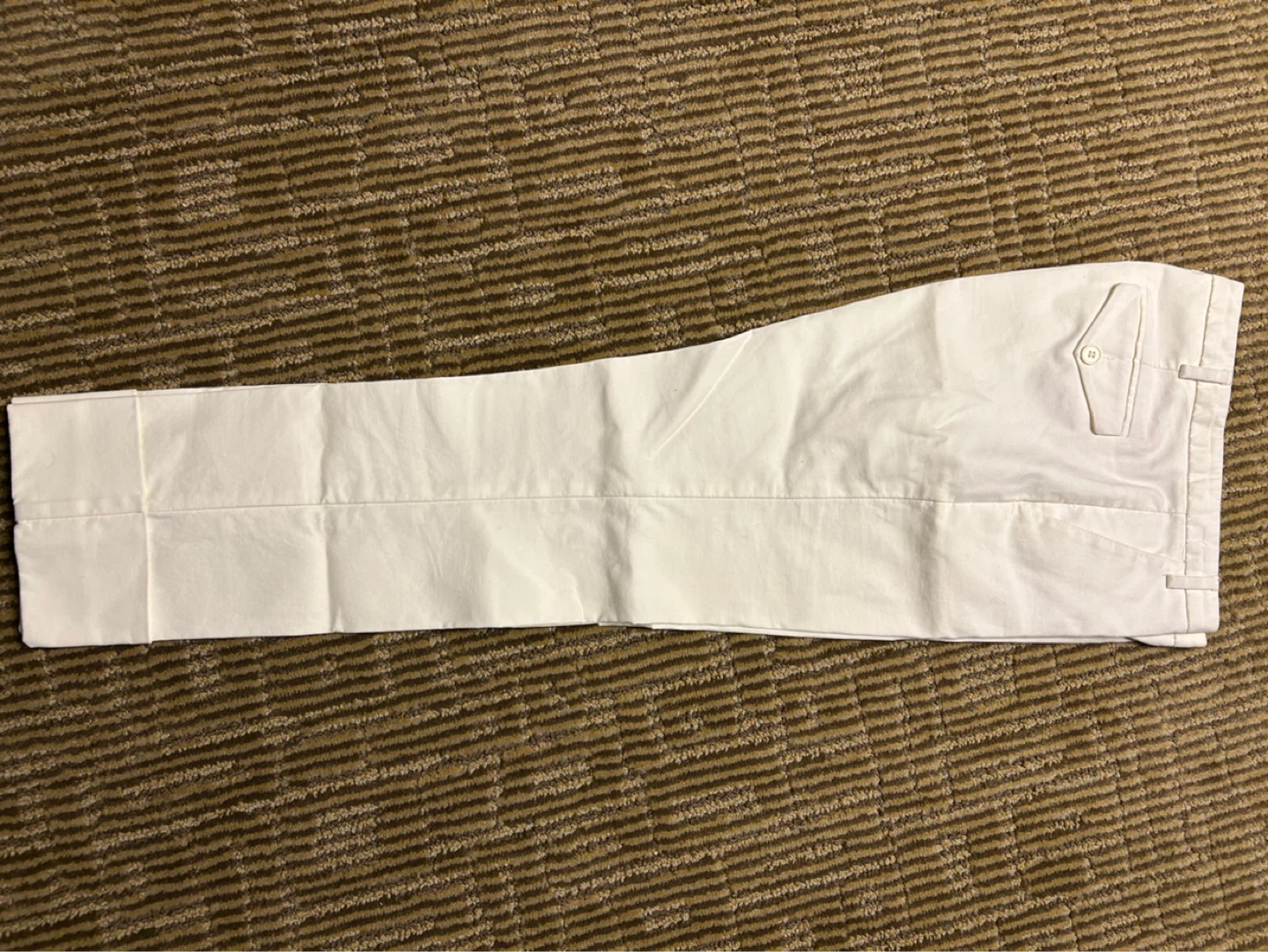 Zara Woman White Cropped Pants Size S