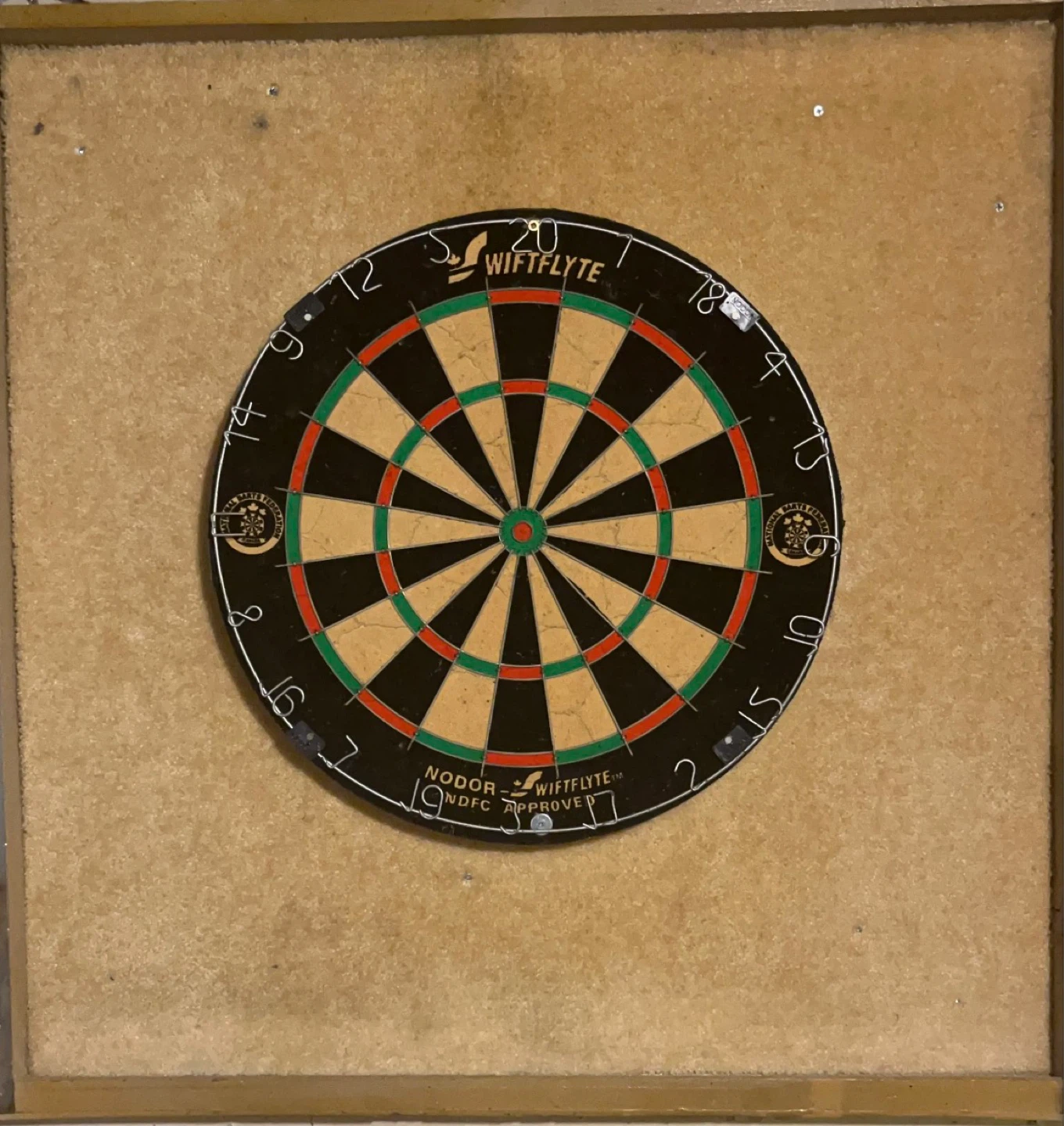 Wififlyte Dartboard with Cabinet