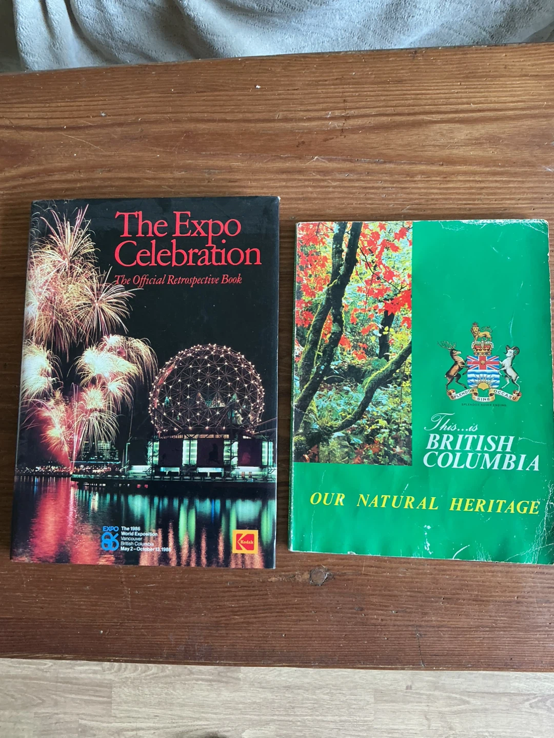 The Expo Celebration & Our Natural Heritage Books