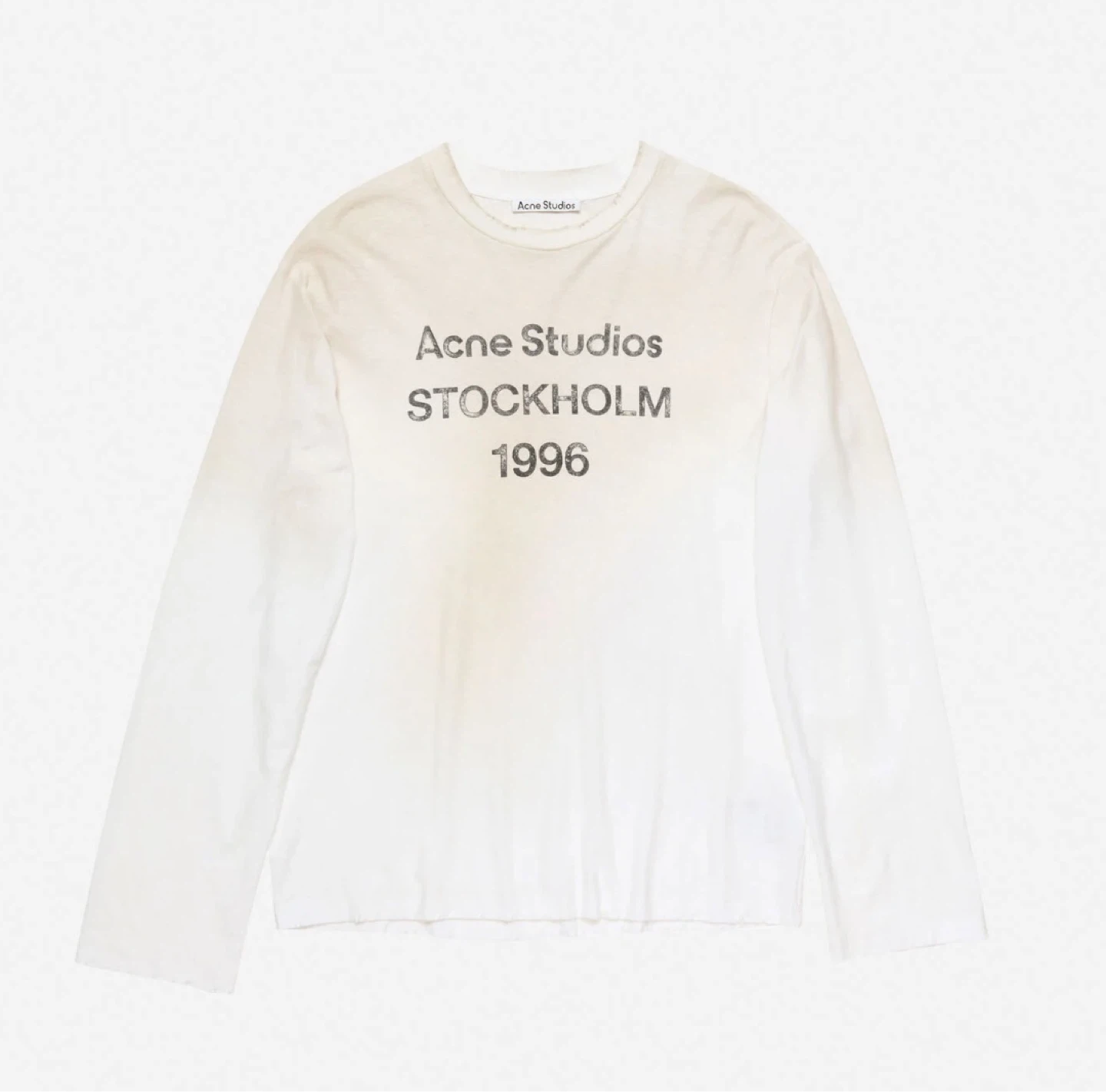 Brand new Acne Studios Stockholm 1996 Long Sleeve T-Shirt